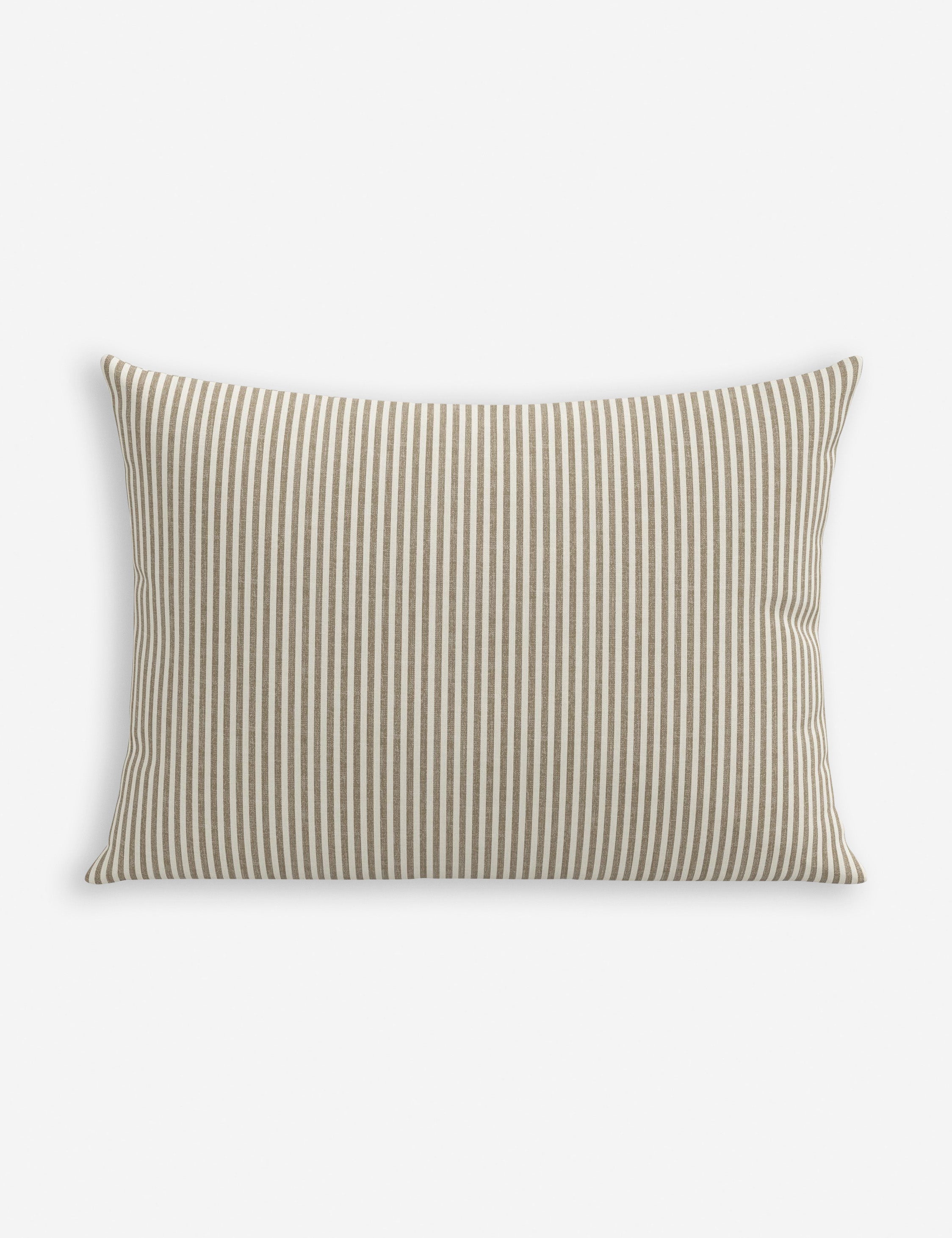 Aveline Indoor/Outdoor Pillow | Classic Pinstripe Design