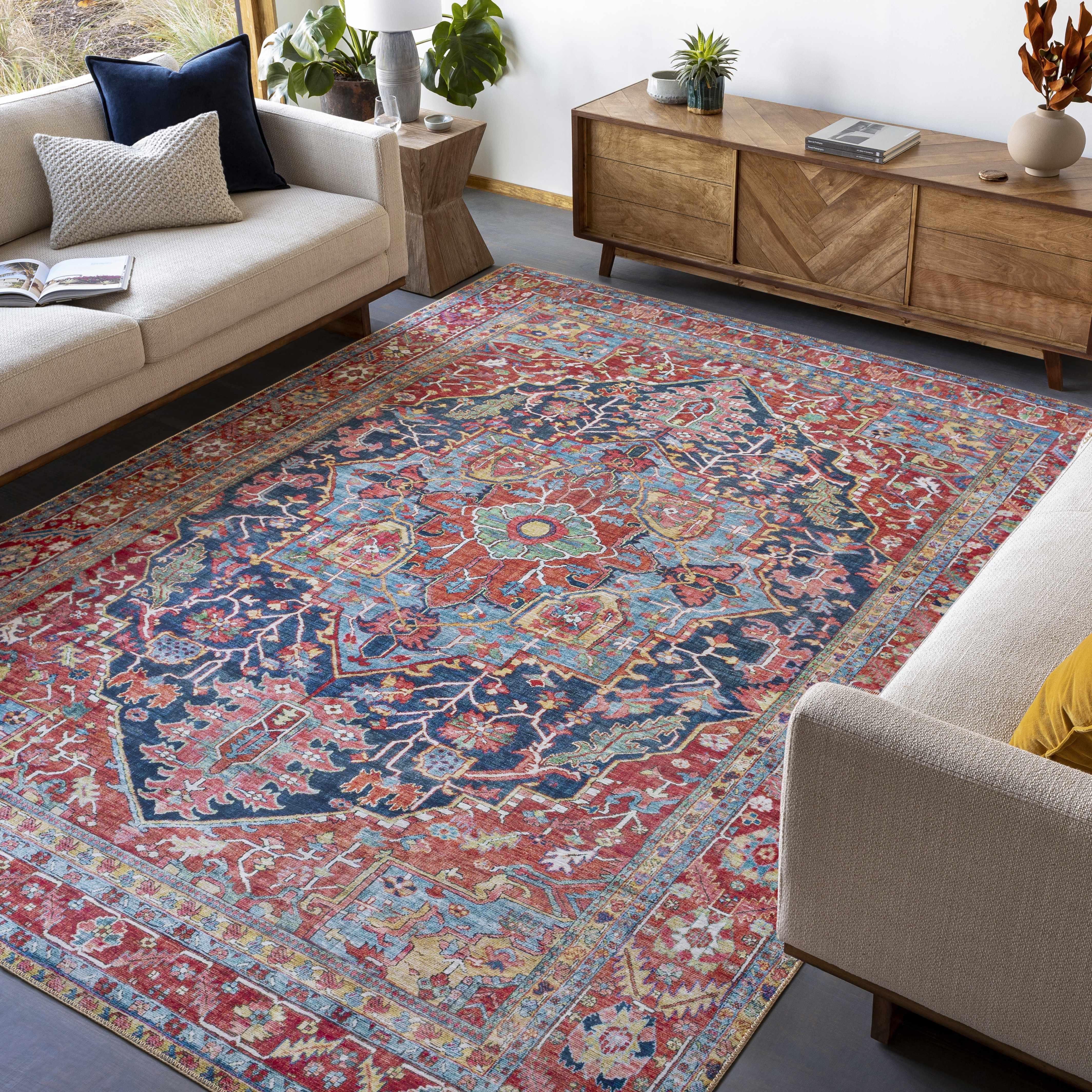 Bello Performance Rug  Machine Woven  Traditional Style