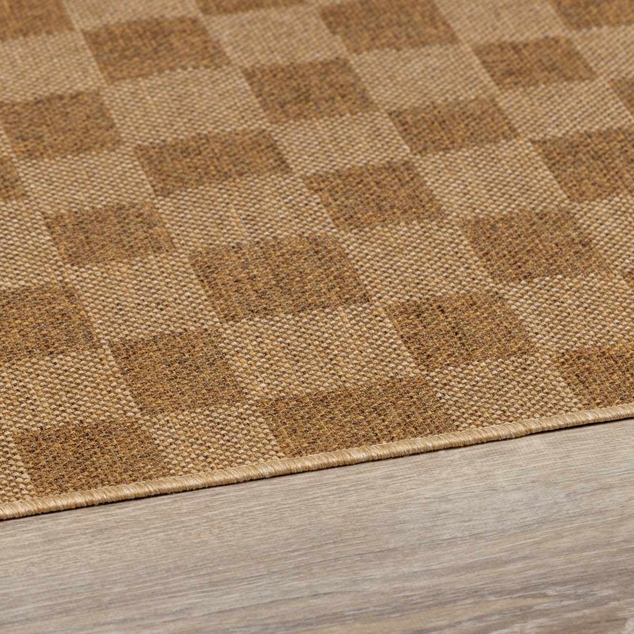 Bello Checkered Outdoor Rug 100% Polypropylene, Contemporary Style