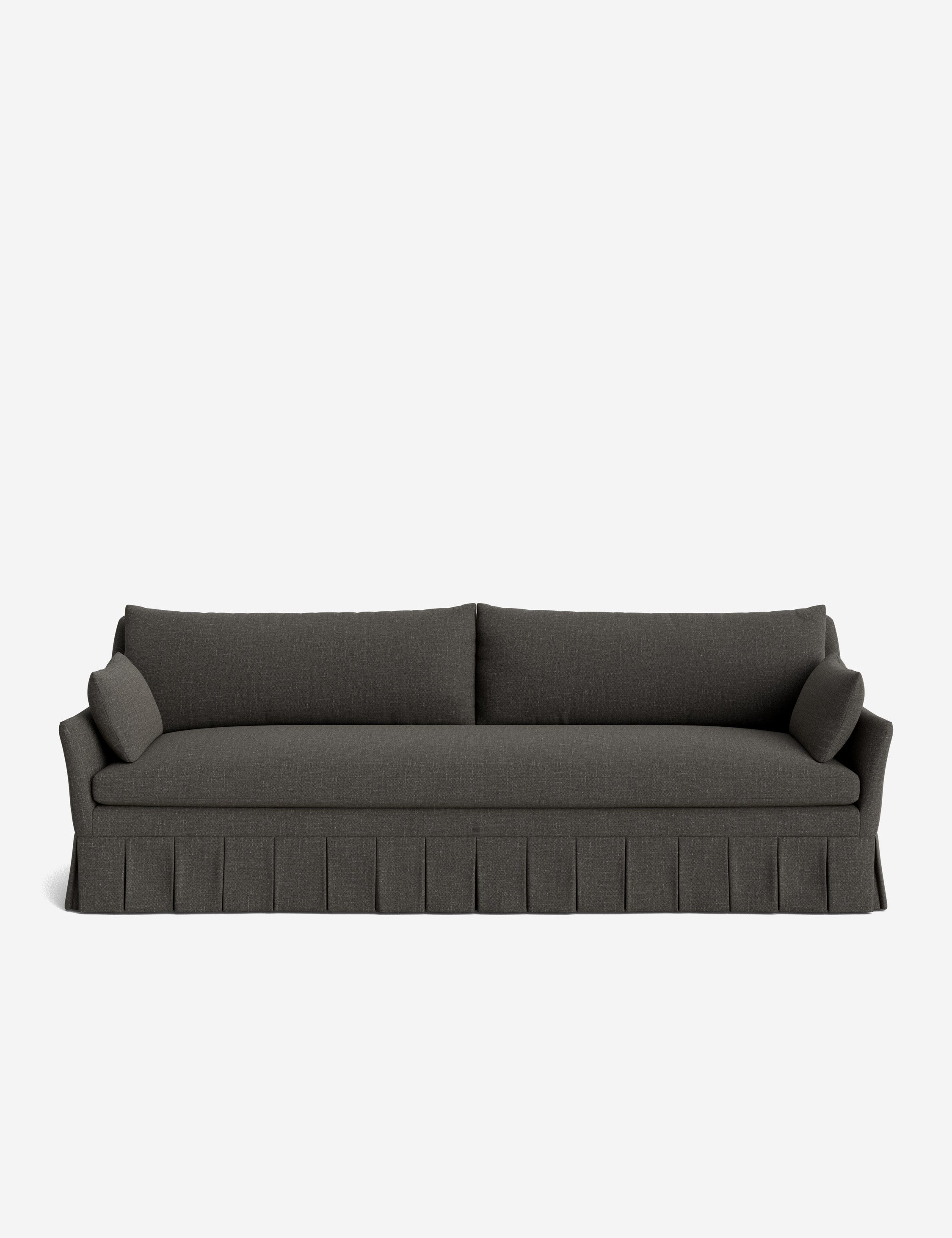 Pavona Pleated Sofa | Transitional Style, Slope-Arm Design