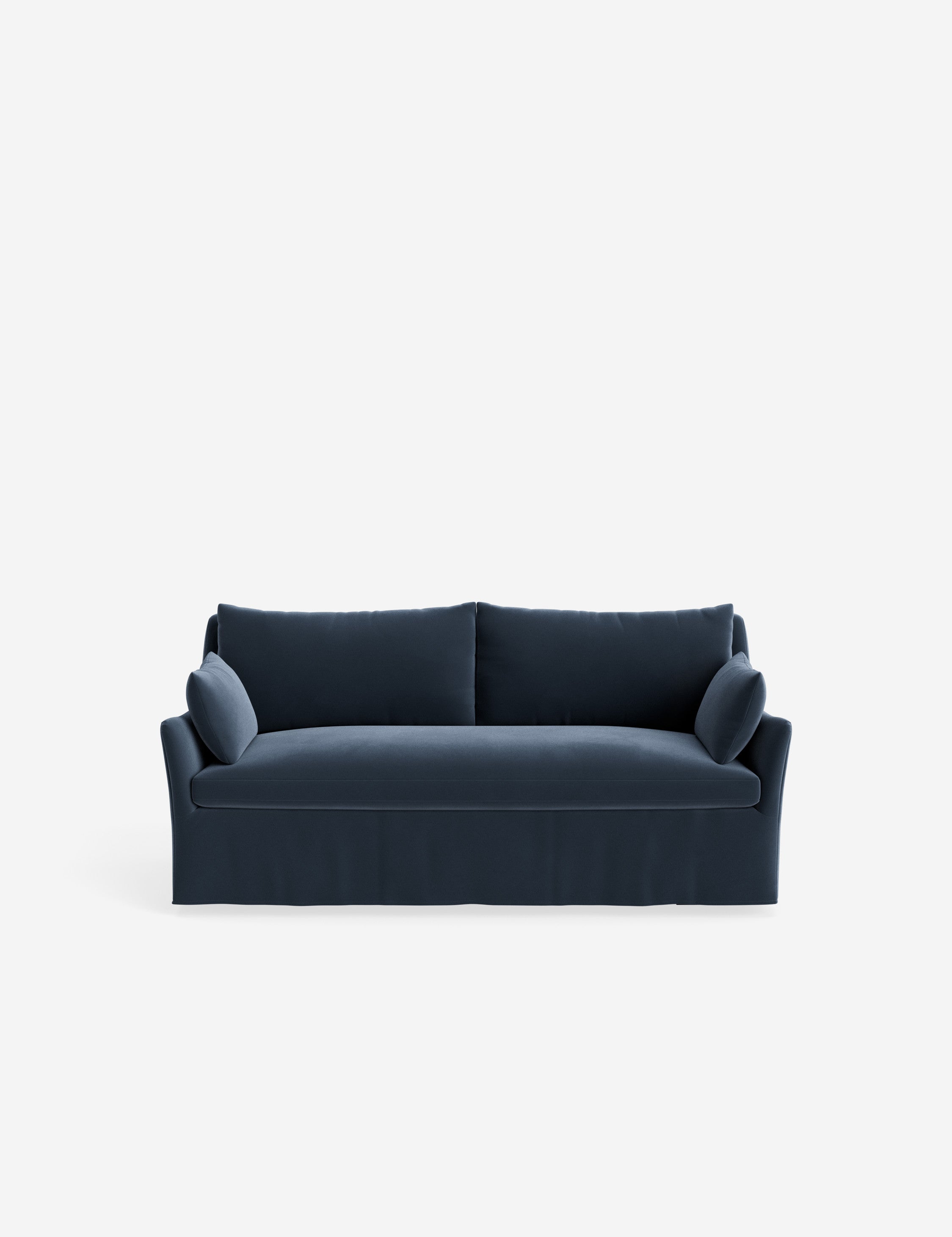 Pavona Slipcover Sofa | Casual Elegant Design, Slope-Arm Style