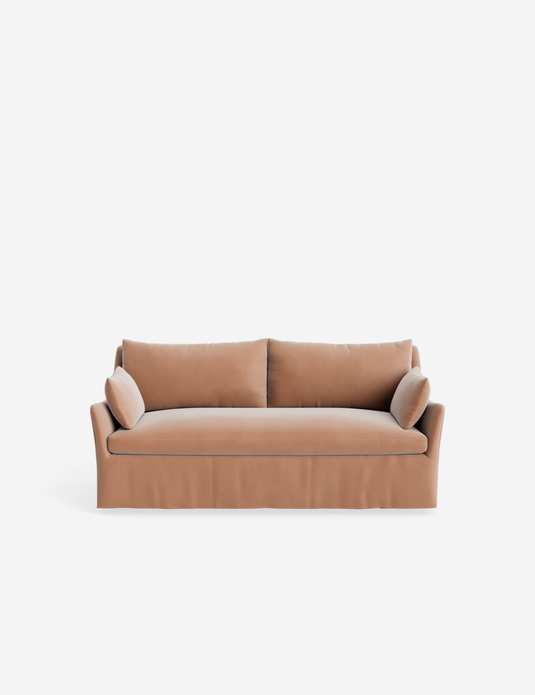 Pavona Slipcover Sofa | Casual Elegant Design, Slope-Arm Style