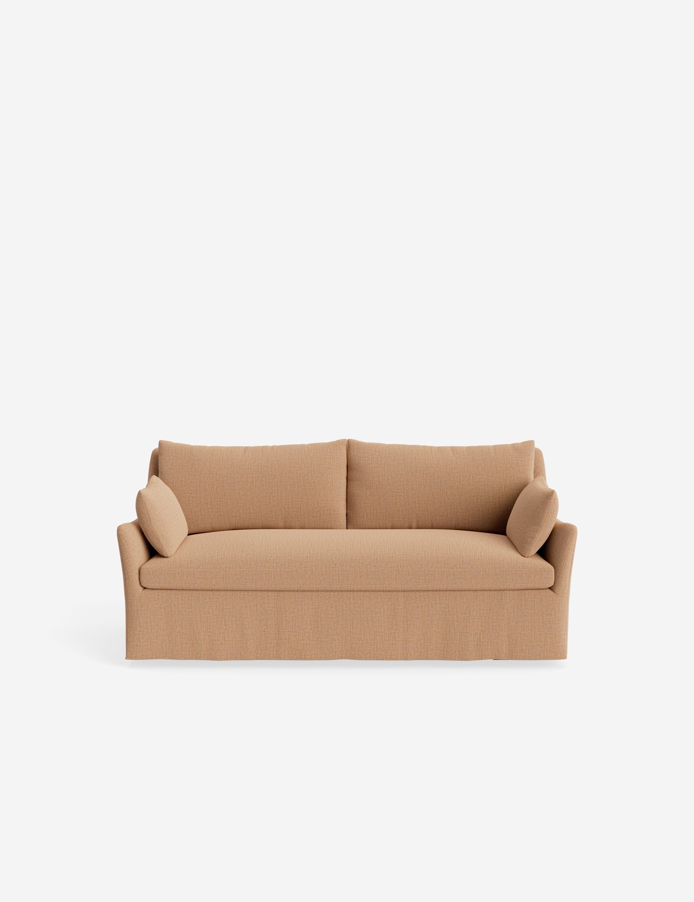 Pavona Slipcover Sofa | Casual Elegant Design, Slope-Arm Style