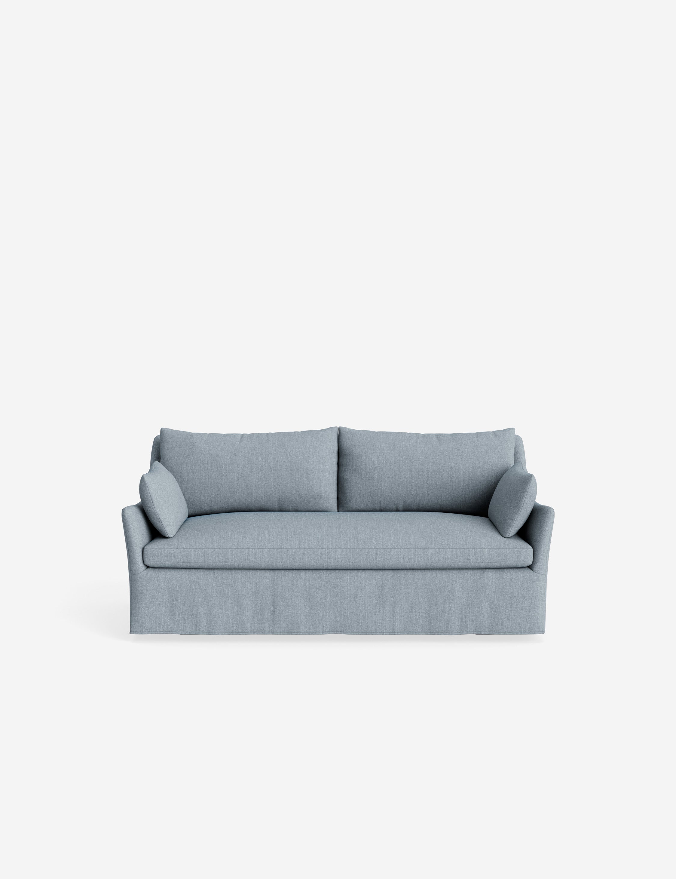 Pavona Slipcover Sofa | Casual Elegant Design, Slope-Arm Style