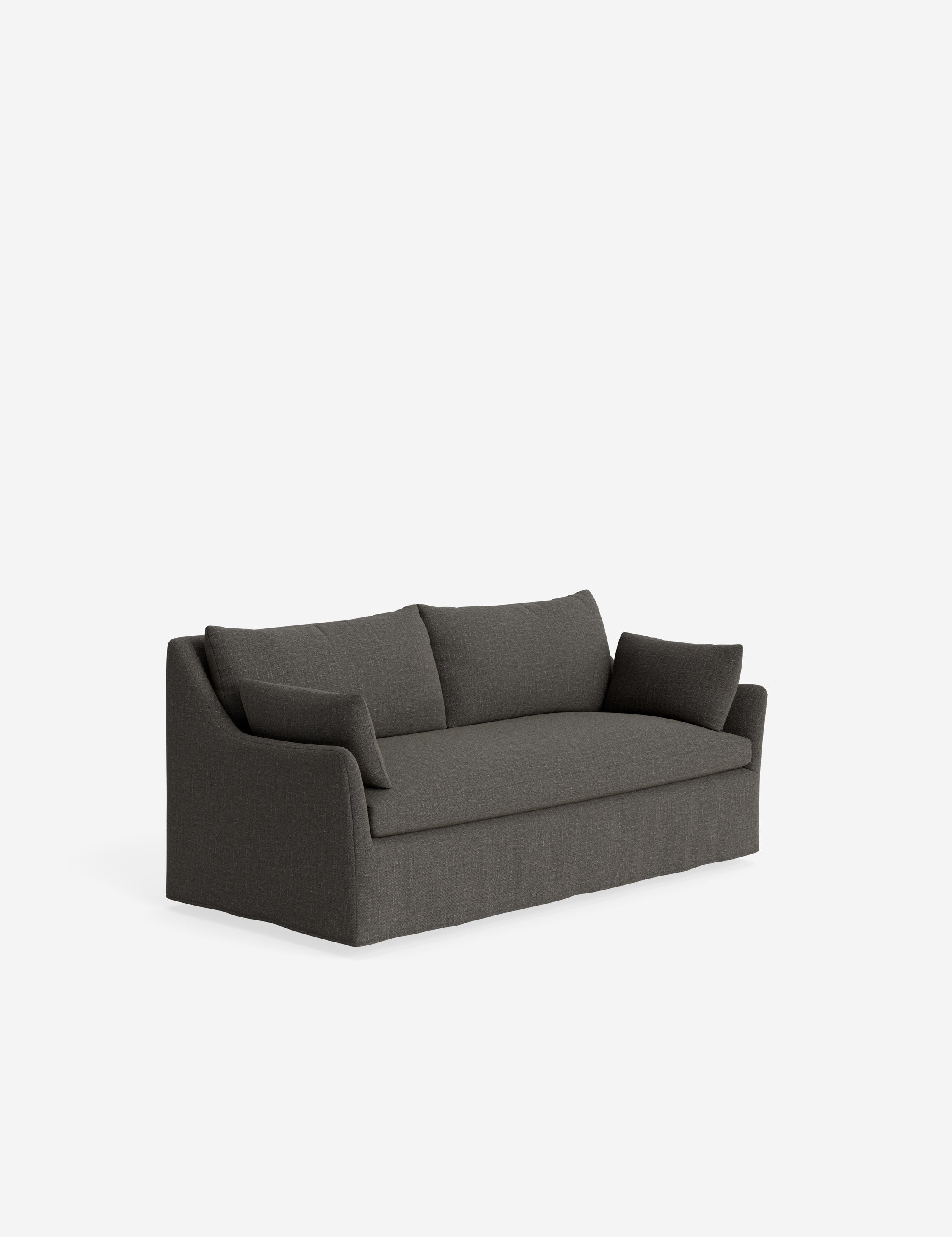 Pavona Slipcover Sofa | Casual Elegant Design, Slope-Arm Style