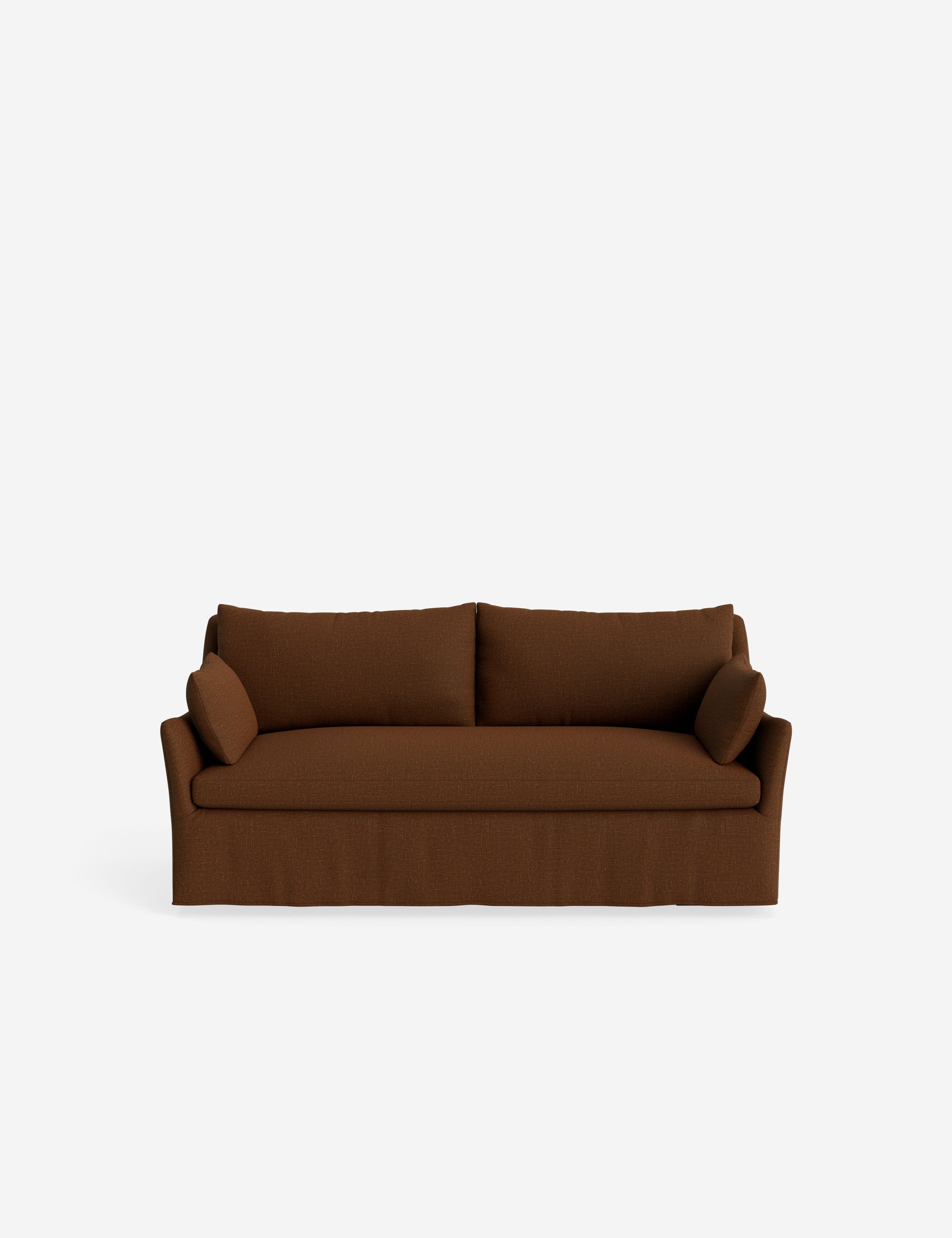 Pavona Slipcover Sofa | Casual Elegant Design, Slope-Arm Style