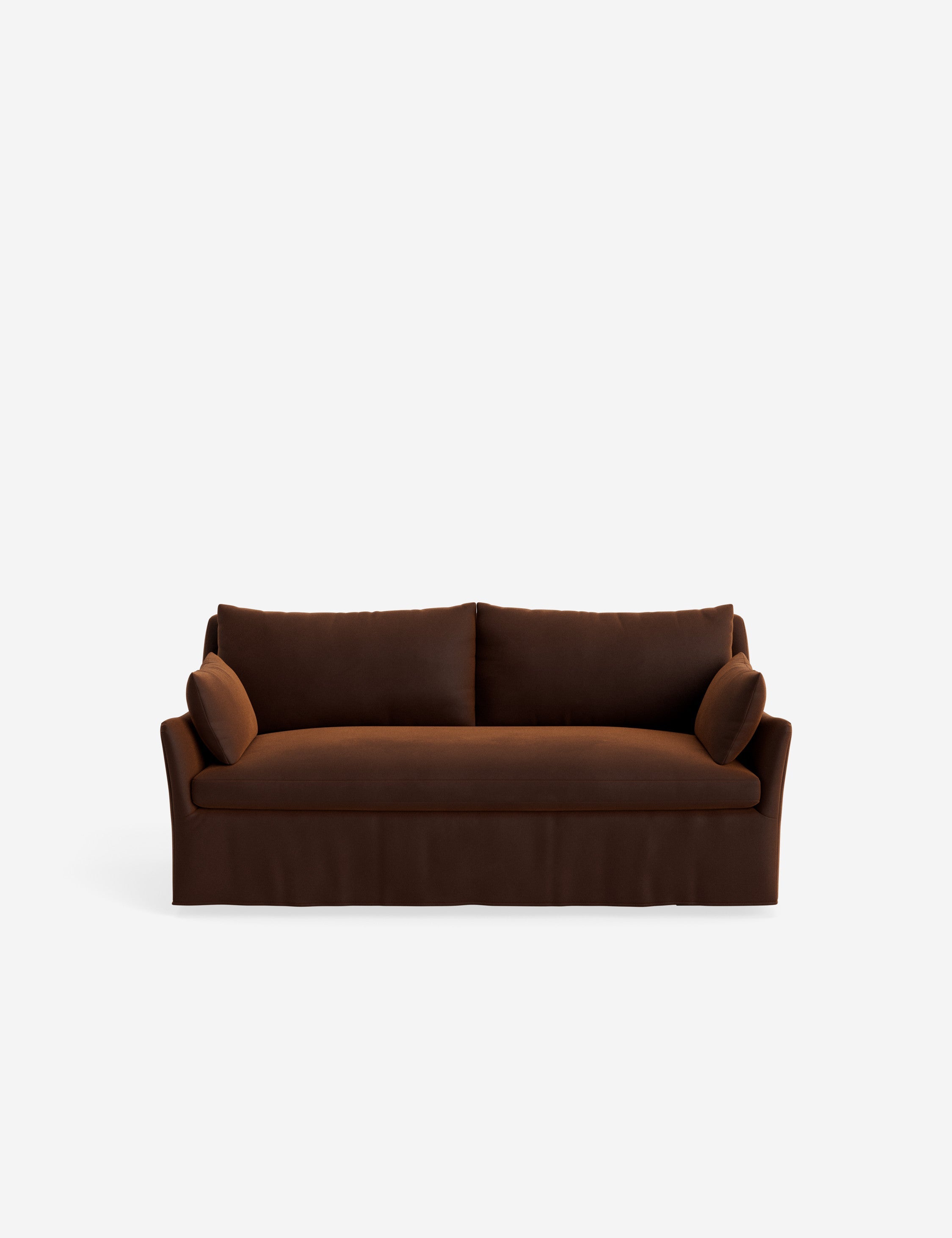 Pavona Slipcover Sofa | Casual Elegant Design, Slope-Arm Style