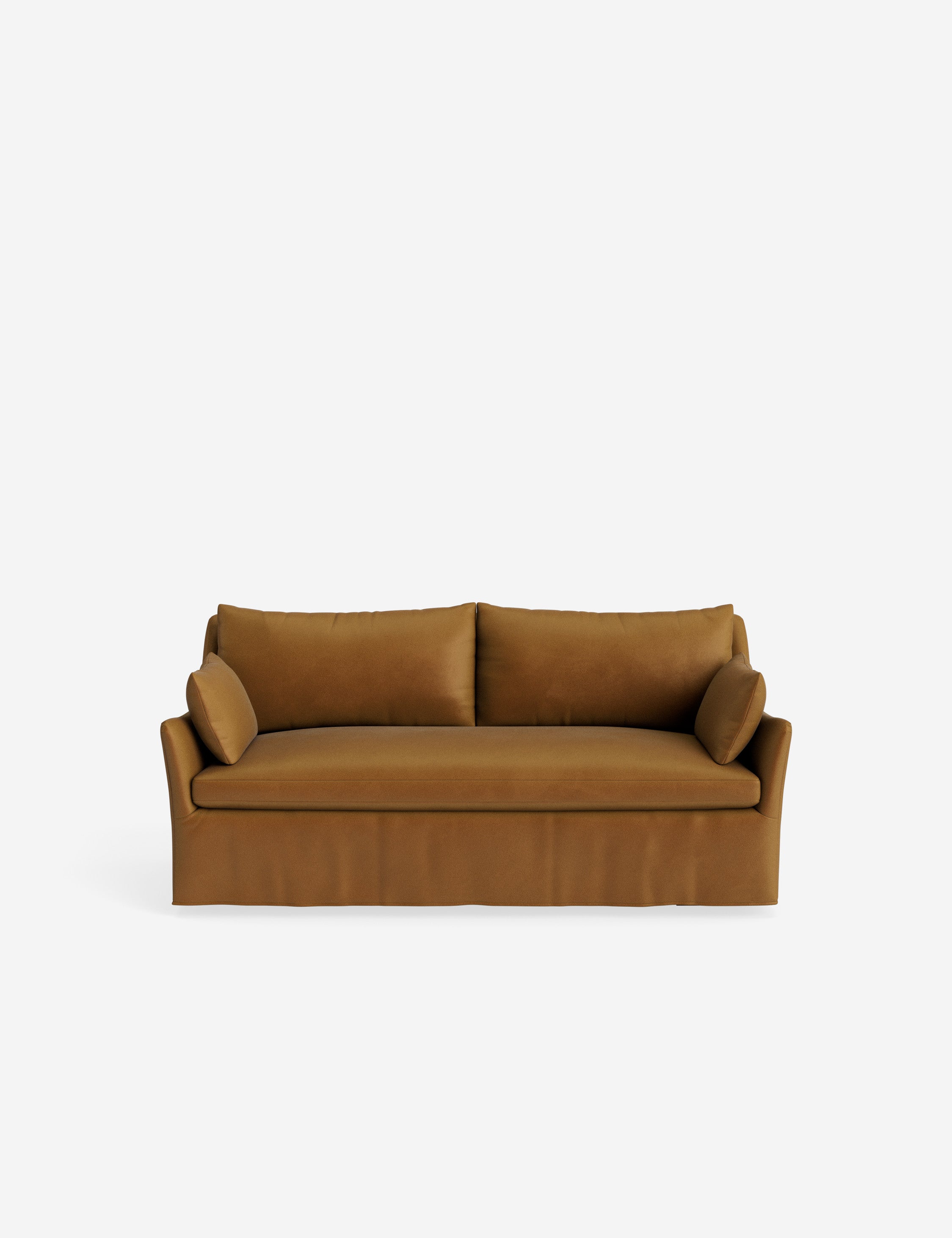 Pavona Slipcover Sofa | Casual Elegant Design, Slope-Arm Style