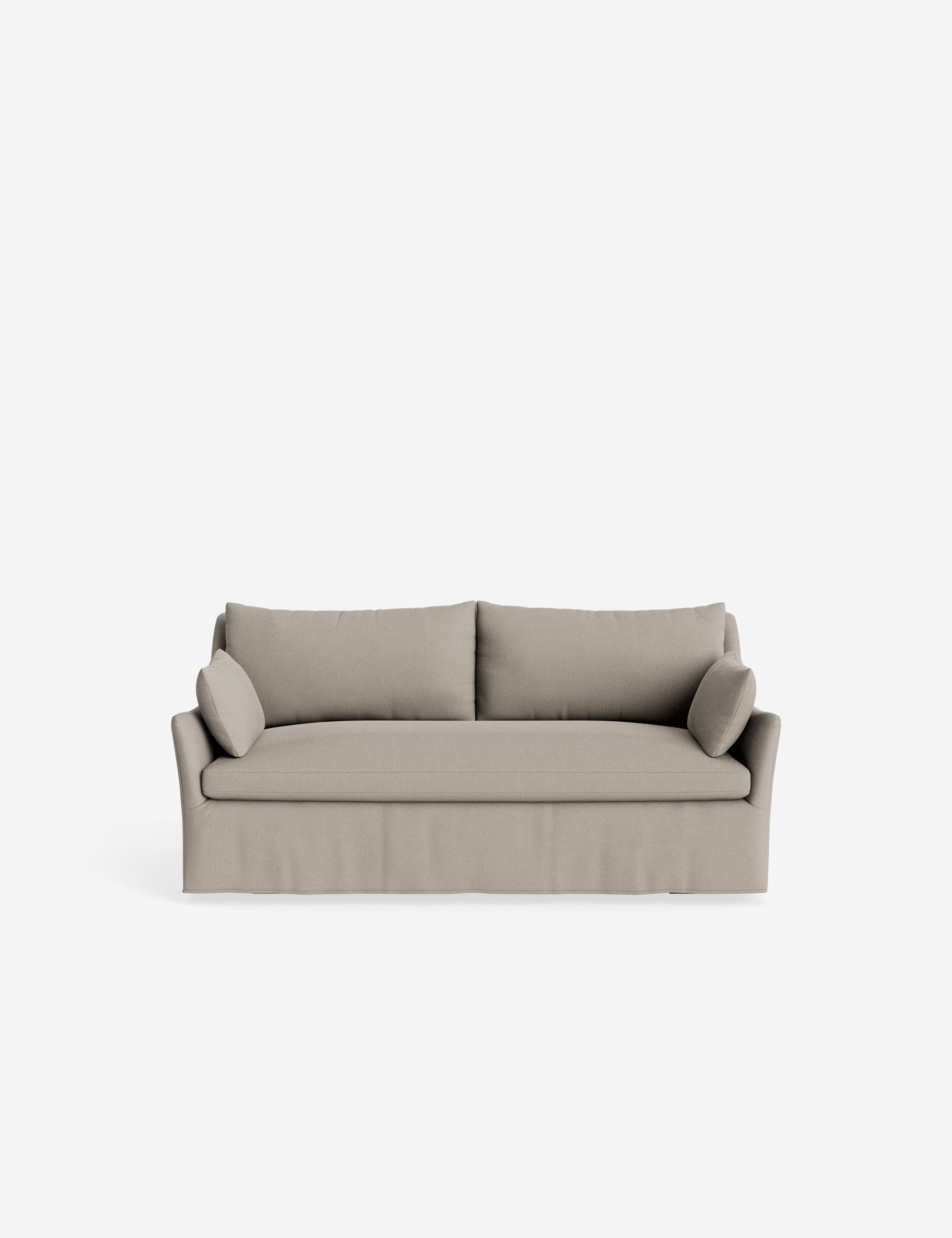 Pavona Slipcover Sofa | Casual Elegant Design, Slope-Arm Style