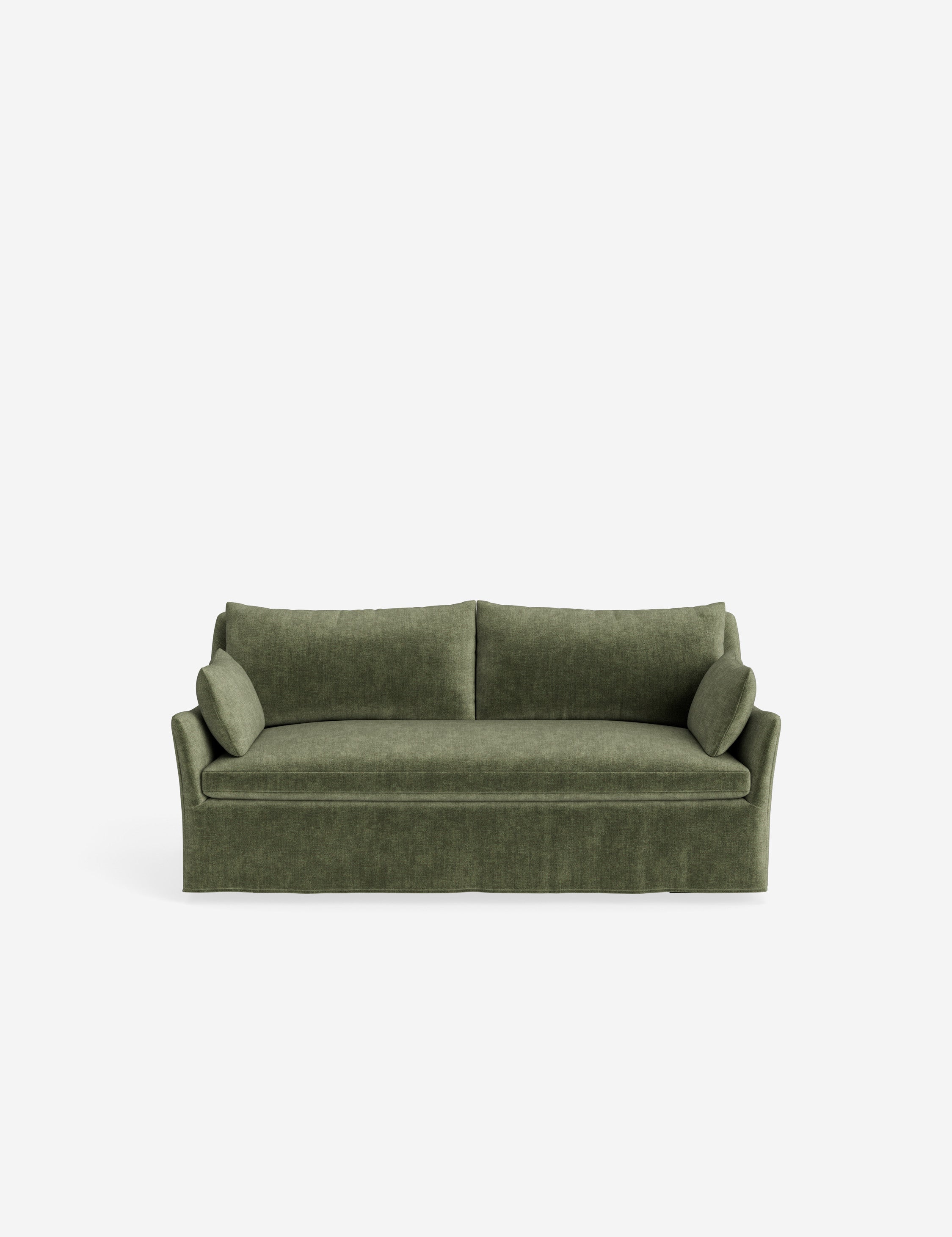 Pavona Slipcover Sofa | Casual Elegant Design, Slope-Arm Style
