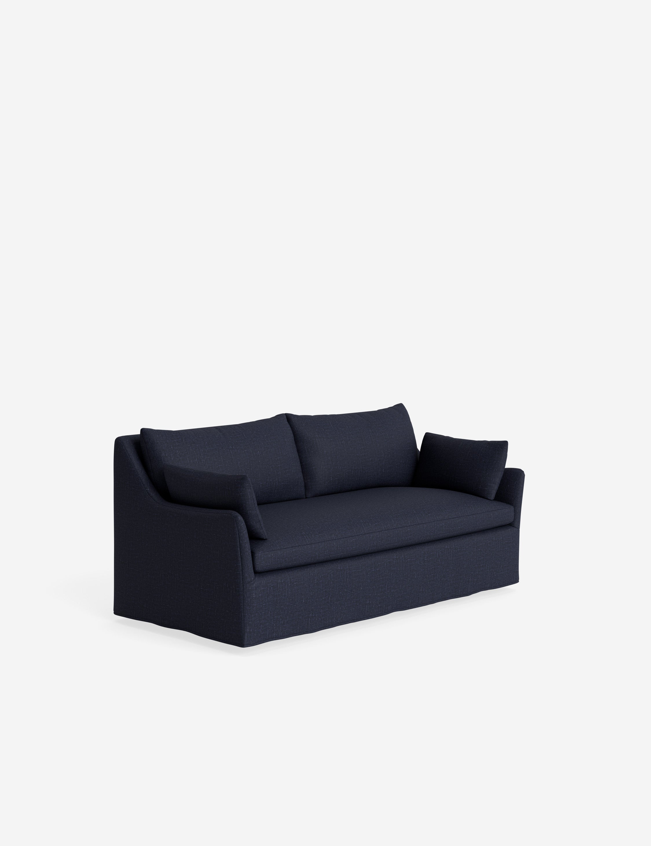 Pavona Slipcover Sofa | Casual Elegant Design, Slope-Arm Style