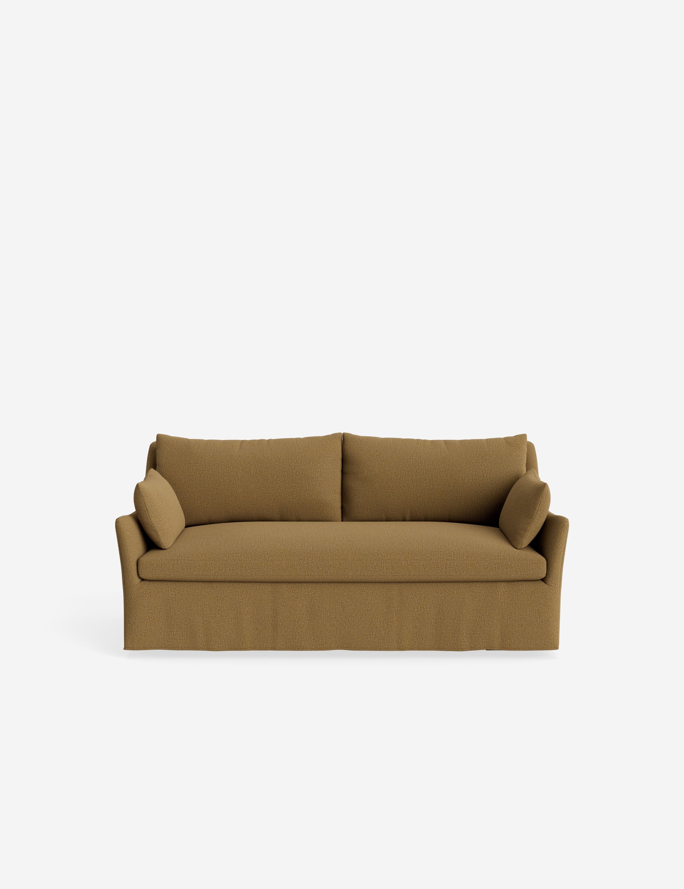 Pavona Slipcover Sofa | Casual Elegant Design, Slope-Arm Style