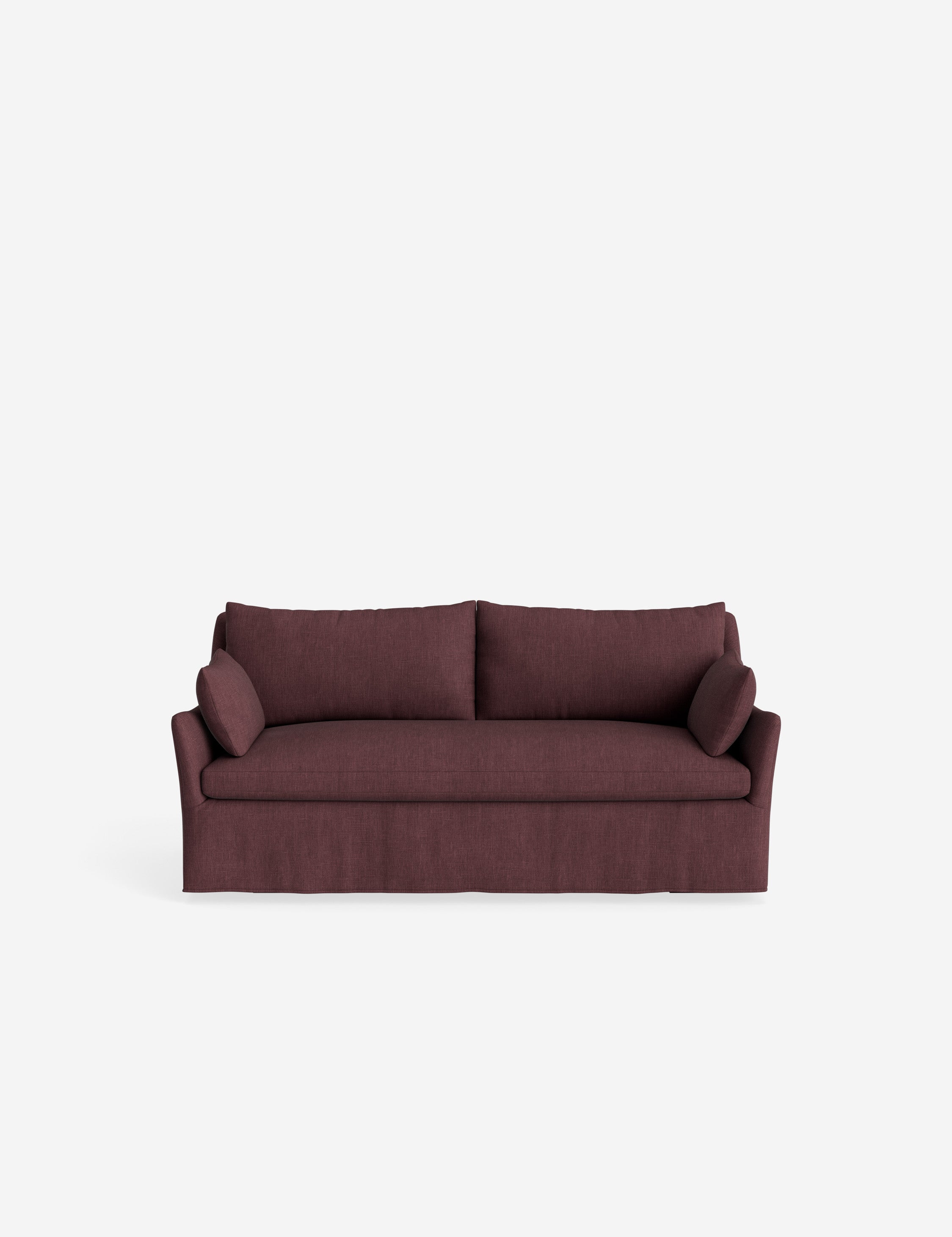 Pavona Slipcover Sofa | Casual Elegant Design, Slope-Arm Style