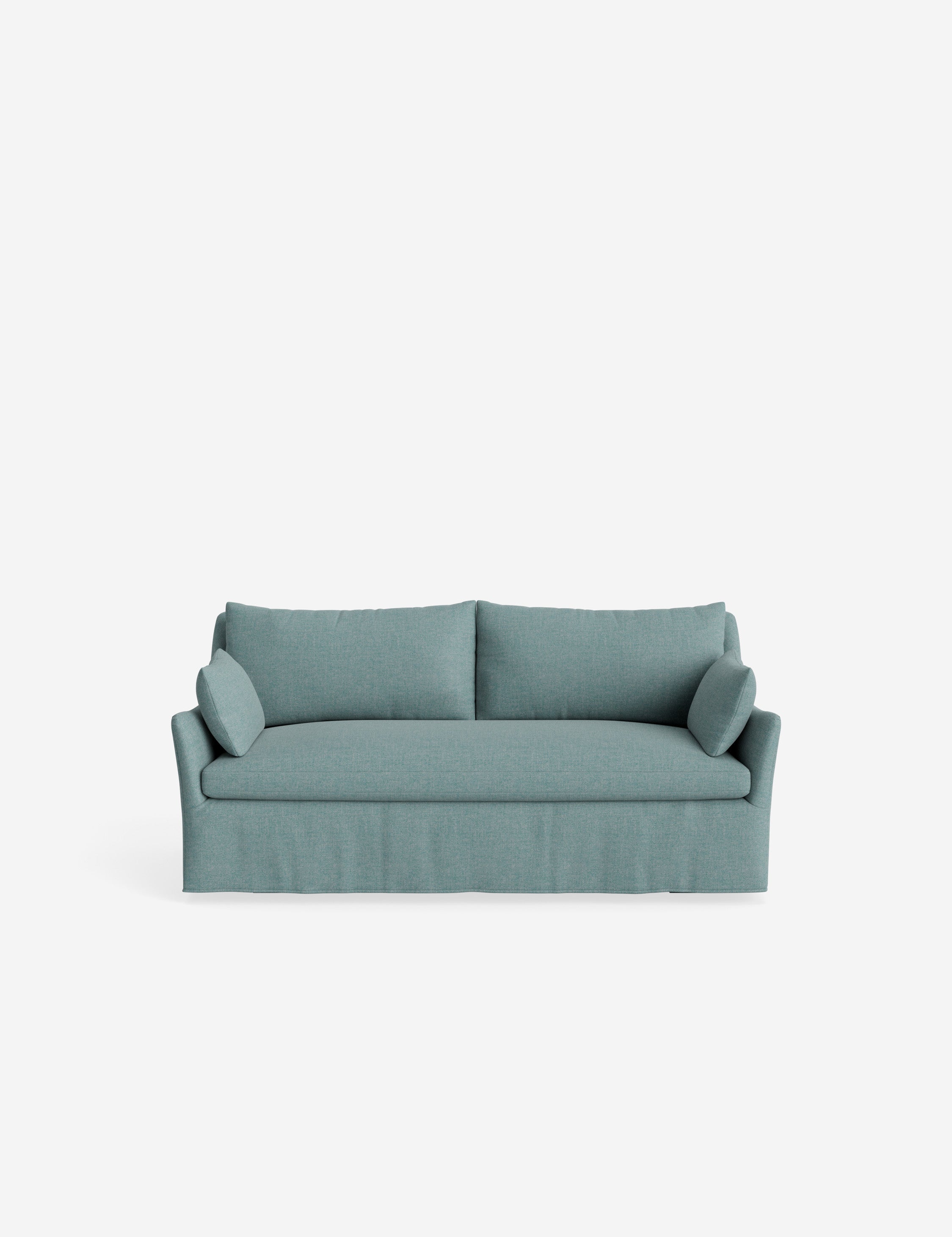 Pavona Slipcover Sofa | Casual Elegant Design, Slope-Arm Style