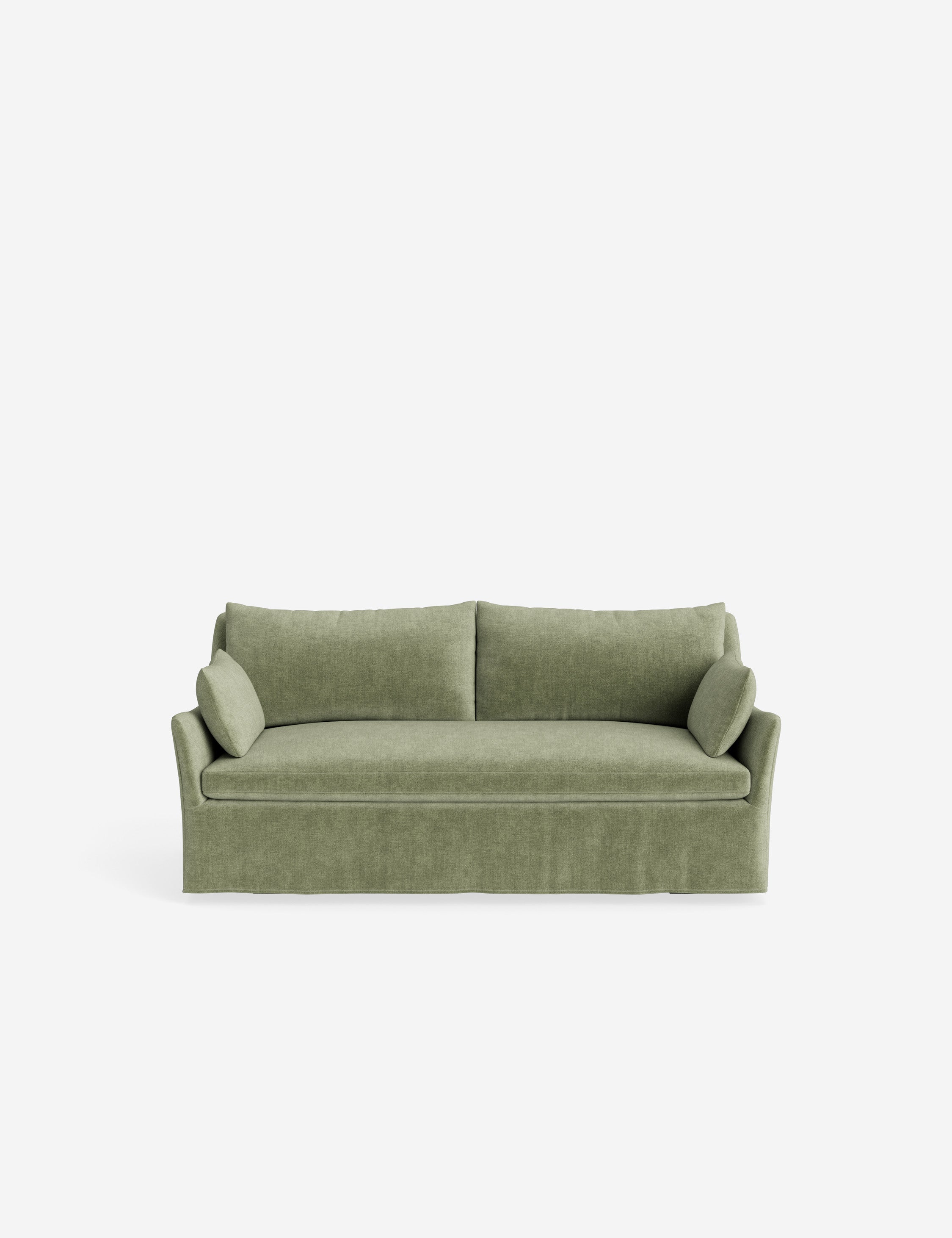 Pavona Slipcover Sofa | Casual Elegant Design, Slope-Arm Style