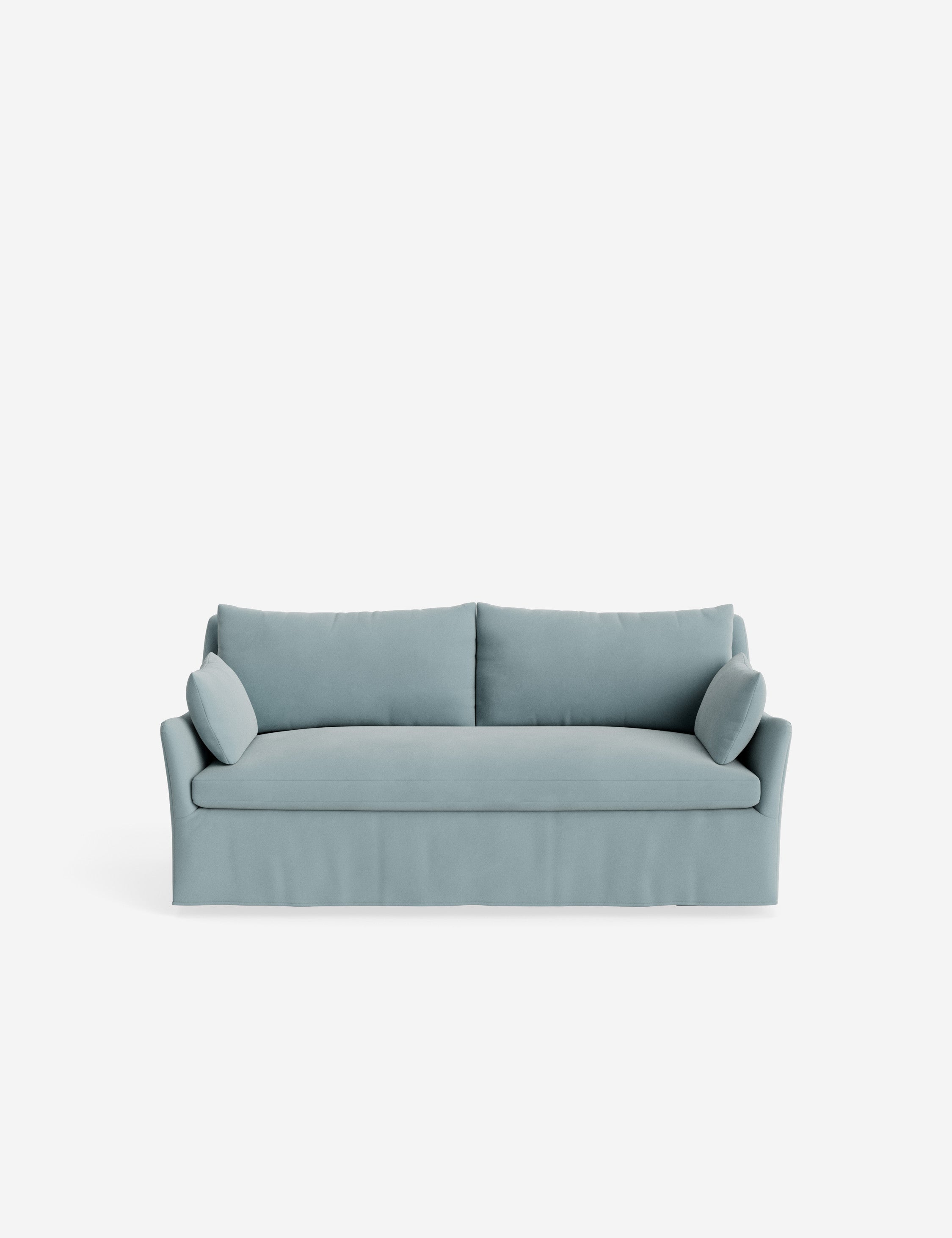 Pavona Slipcover Sofa | Casual Elegant Design, Slope-Arm Style