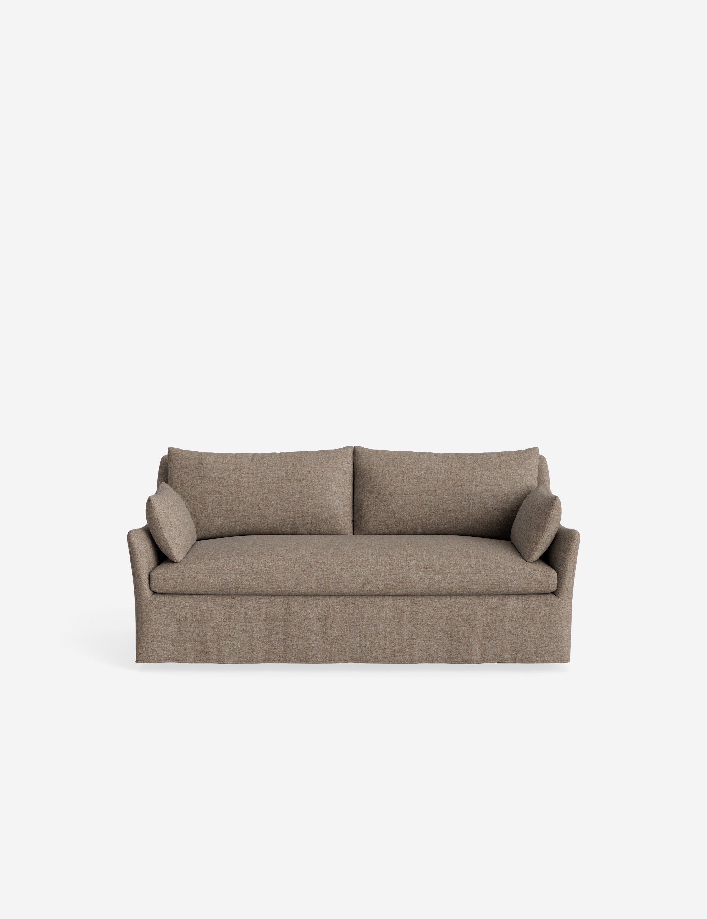Pavona Slipcover Sofa | Casual Elegant Design, Slope-Arm Style