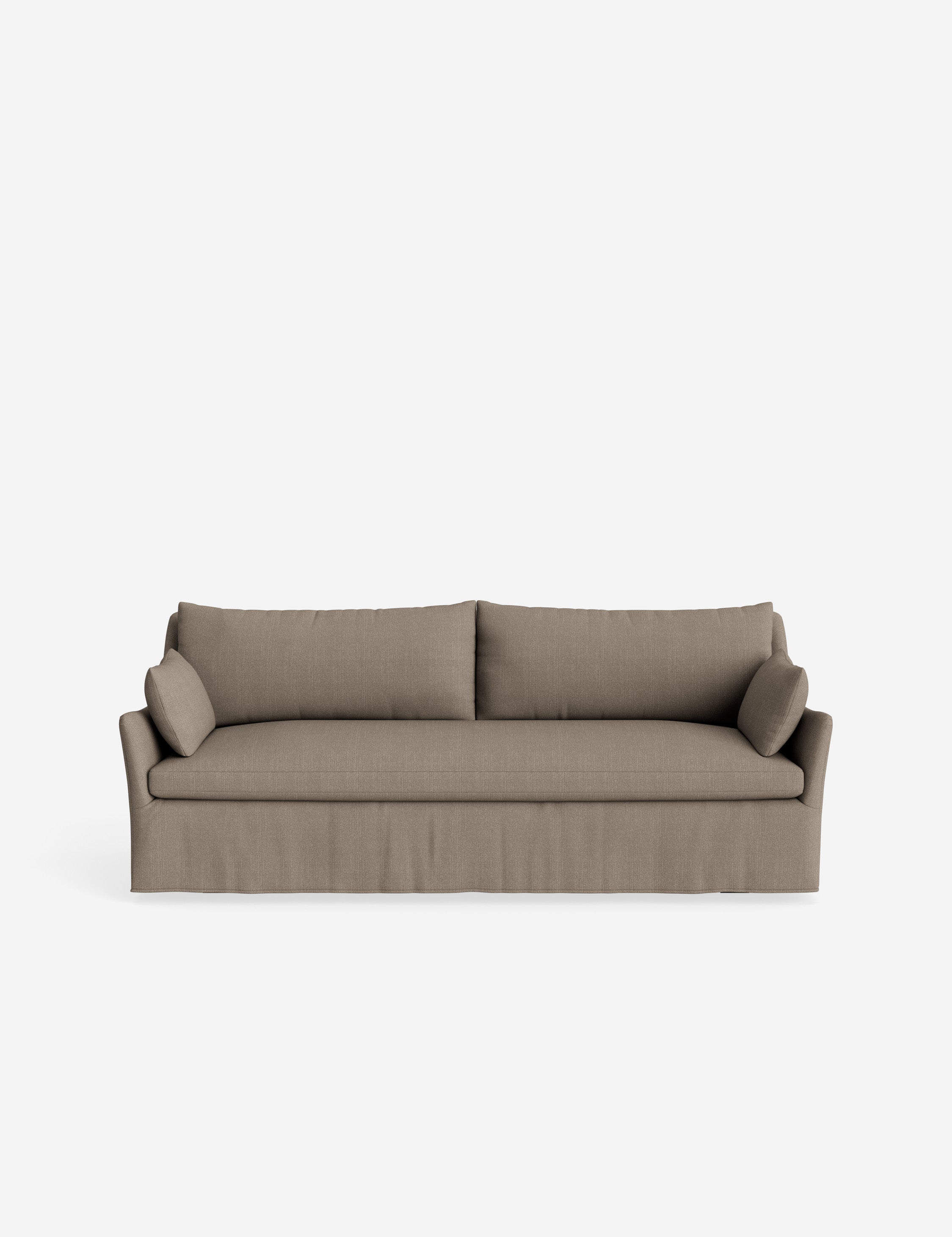 Pavona Slipcover Sofa | Casual Elegant Design, Slope-Arm Style