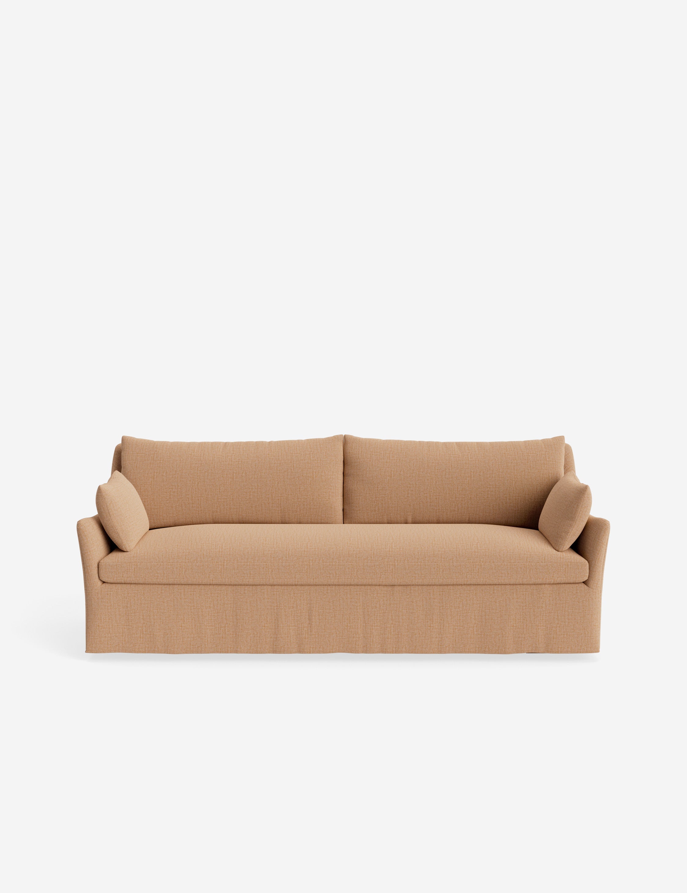 Pavona Slipcover Sofa | Casual Elegant Design, Slope-Arm Style