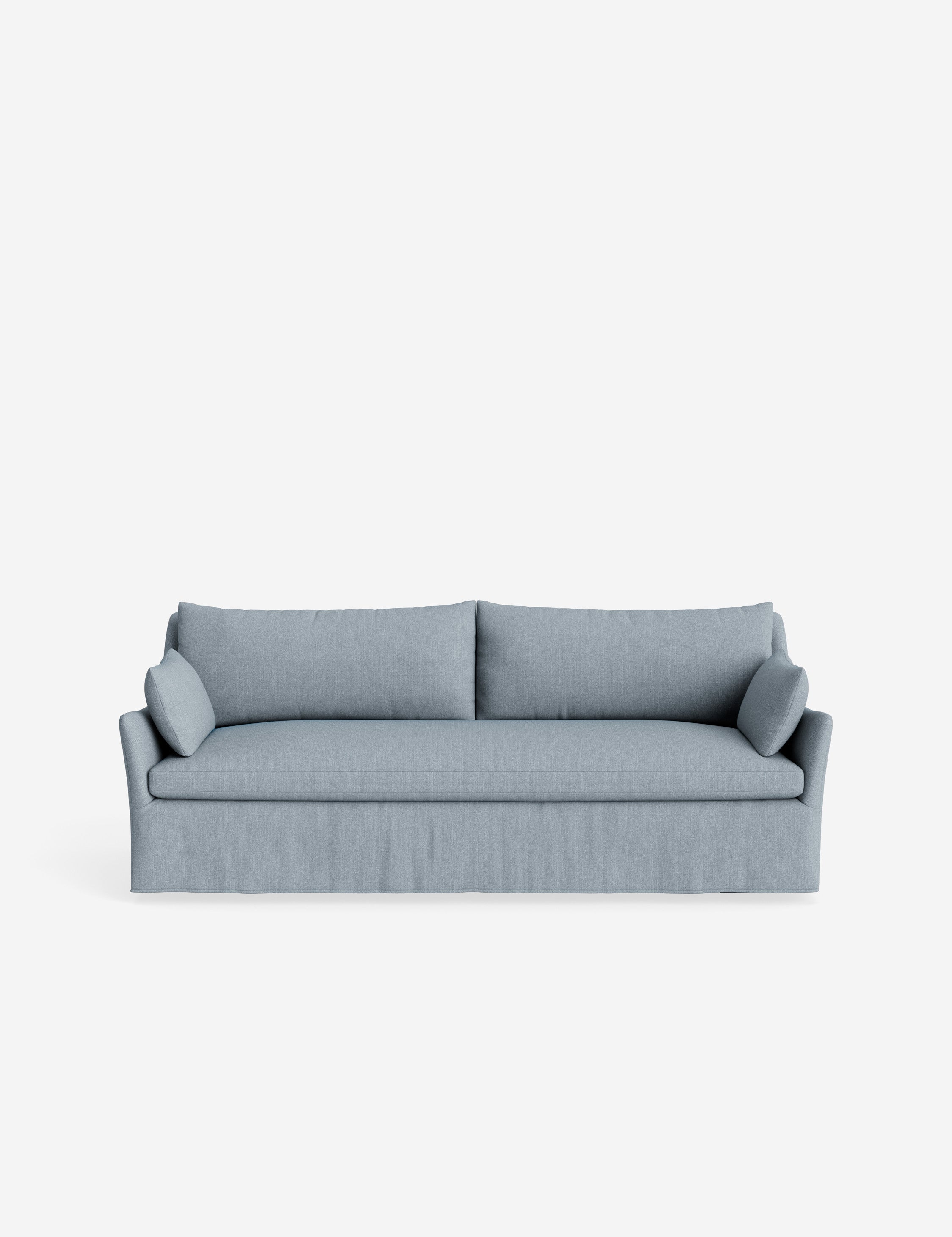 Pavona Slipcover Sofa | Casual Elegant Design, Slope-Arm Style