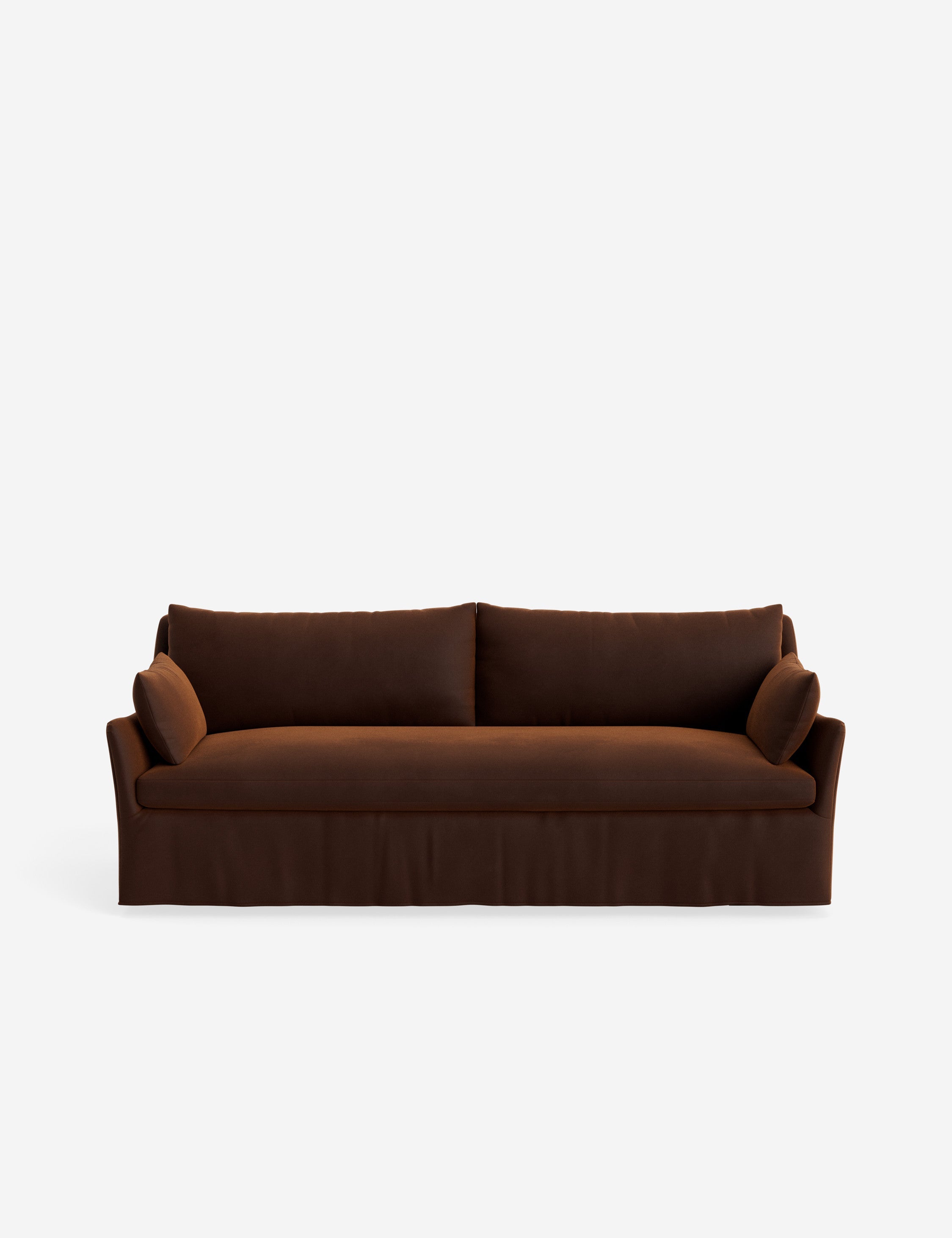 Pavona Slipcover Sofa | Casual Elegant Design, Slope-Arm Style