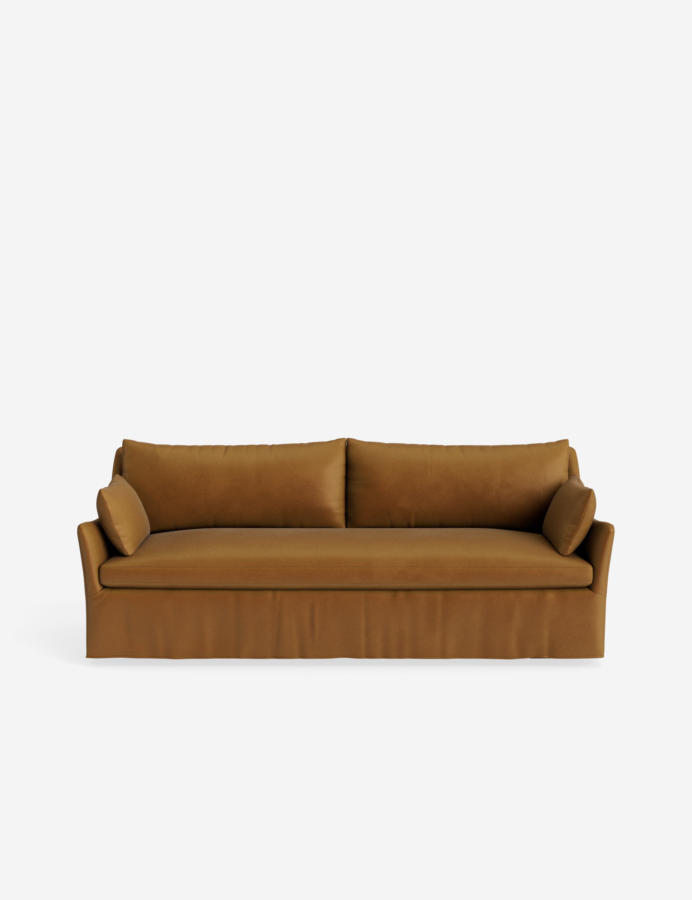 Pavona Slipcover Sofa | Casual Elegant Design, Slope-Arm Style