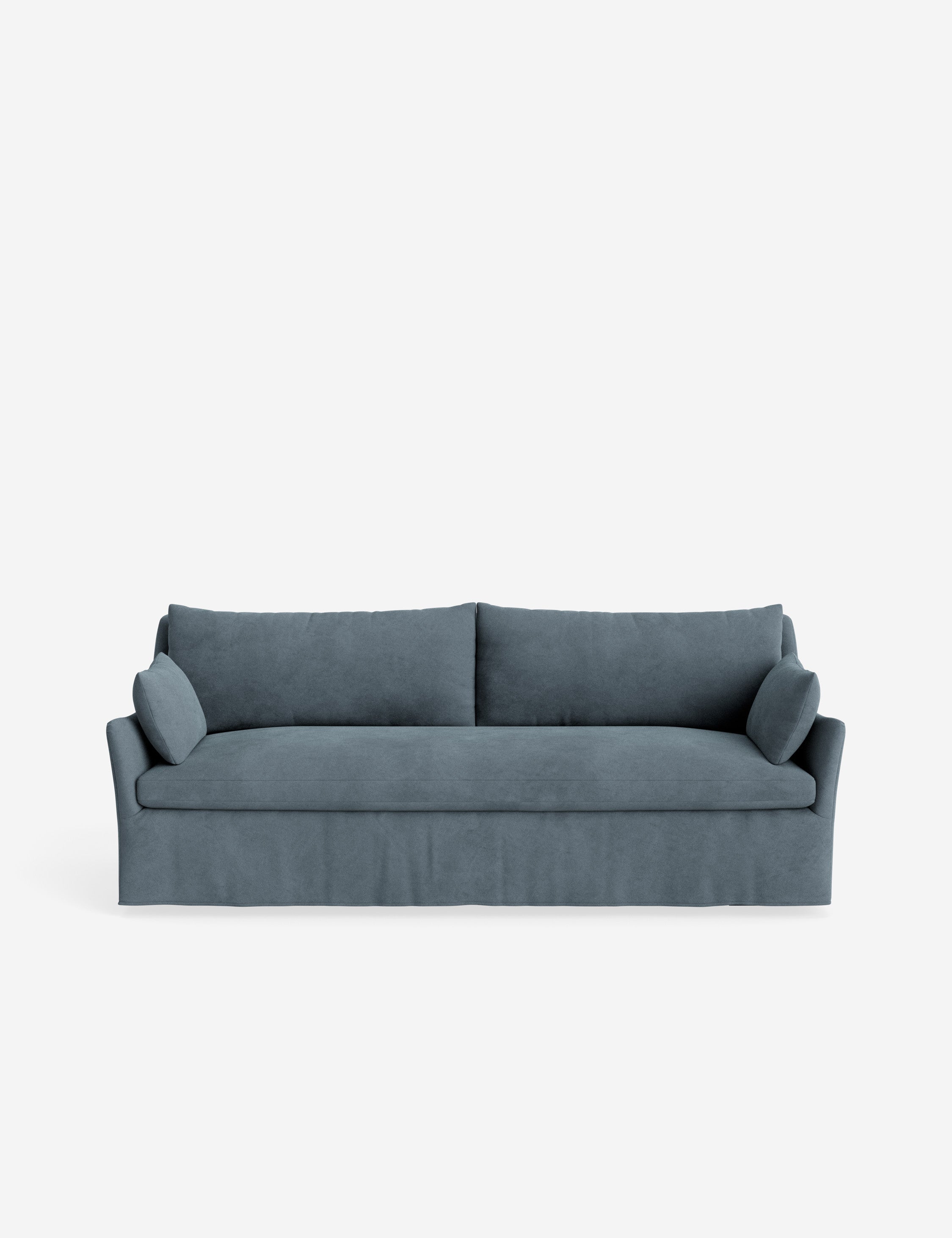 Pavona Slipcover Sofa | Casual Elegant Design, Slope-Arm Style