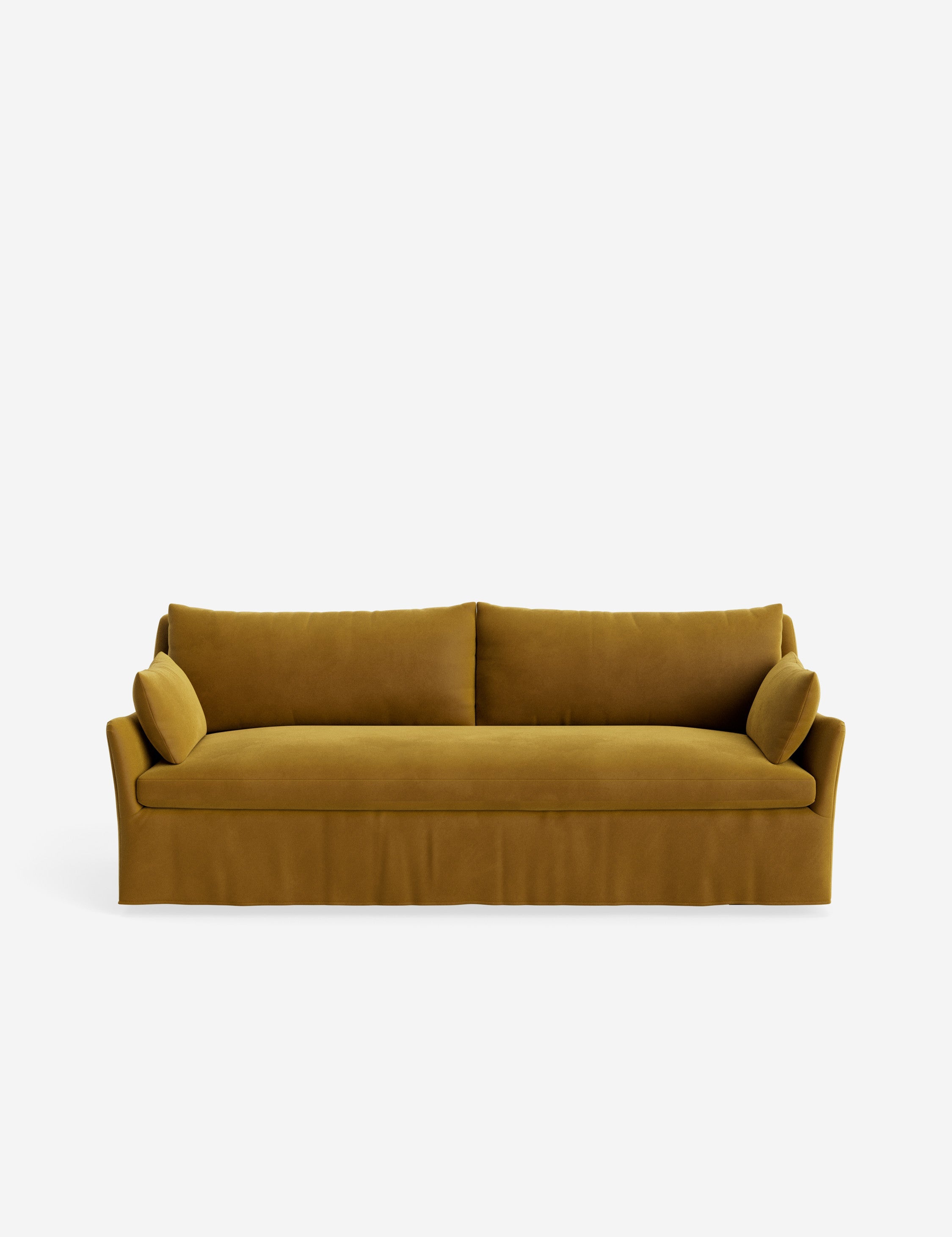 Pavona Slipcover Sofa | Casual Elegant Design, Slope-Arm Style