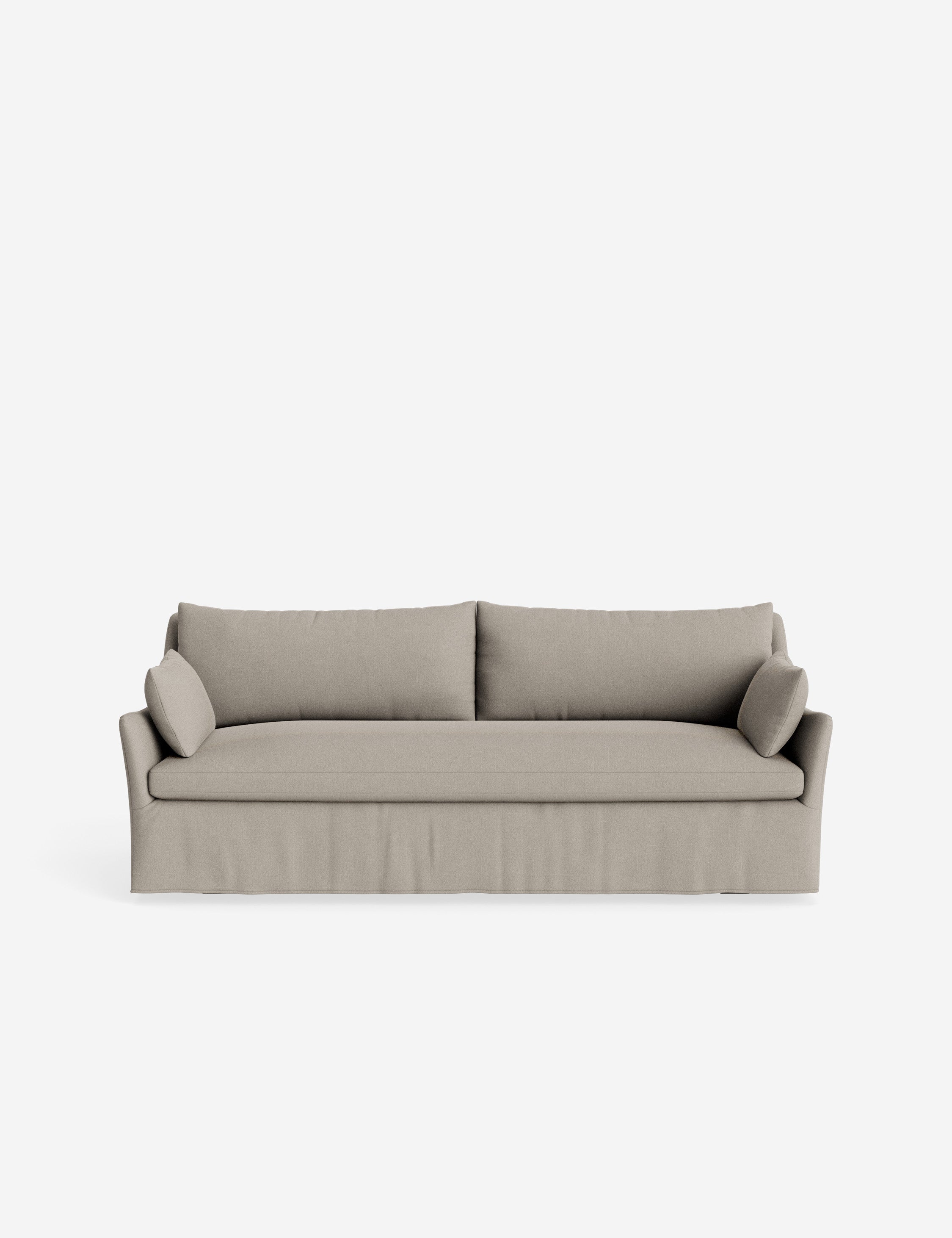 Pavona Slipcover Sofa | Casual Elegant Design, Slope-Arm Style