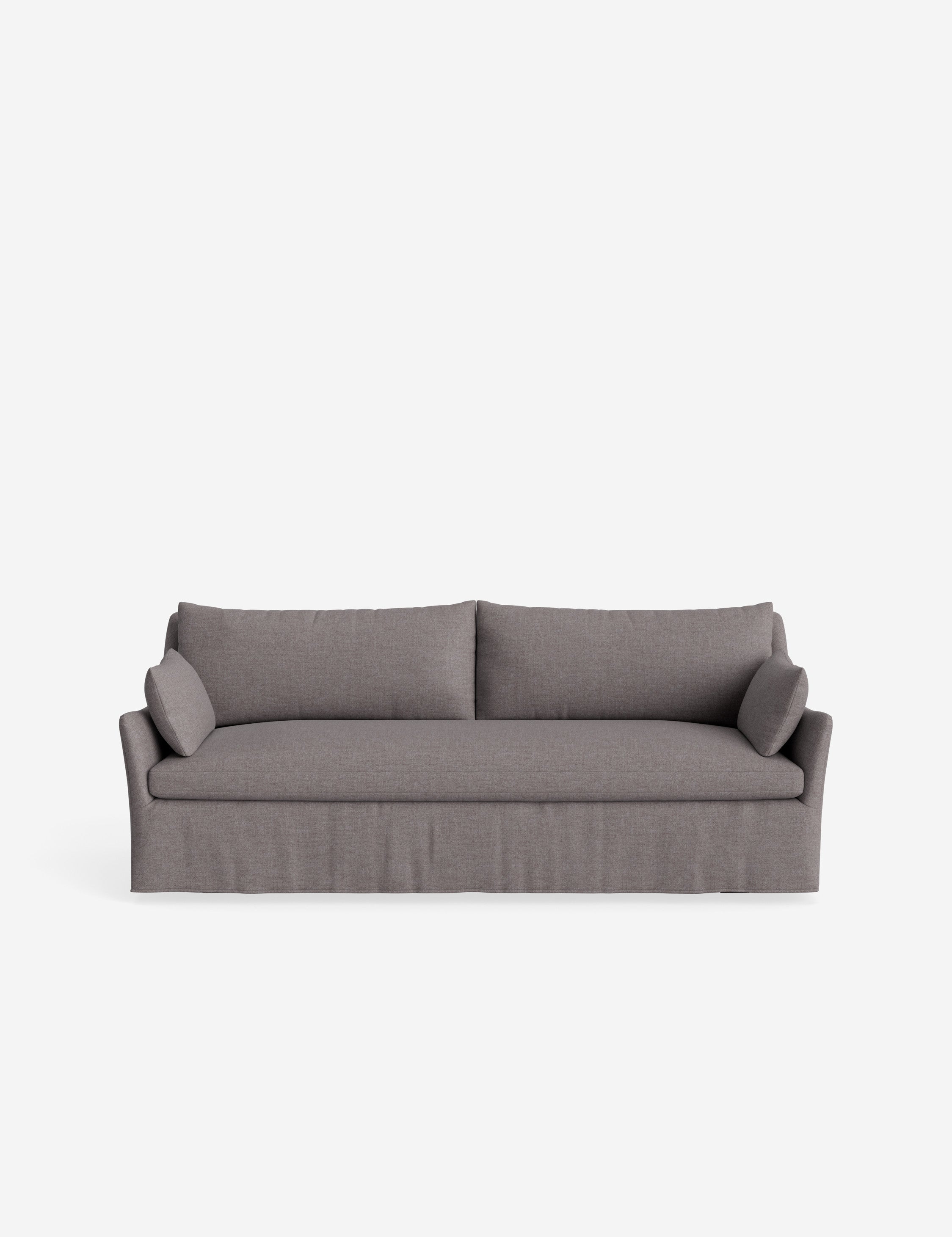 Pavona Slipcover Sofa | Casual Elegant Design, Slope-Arm Style