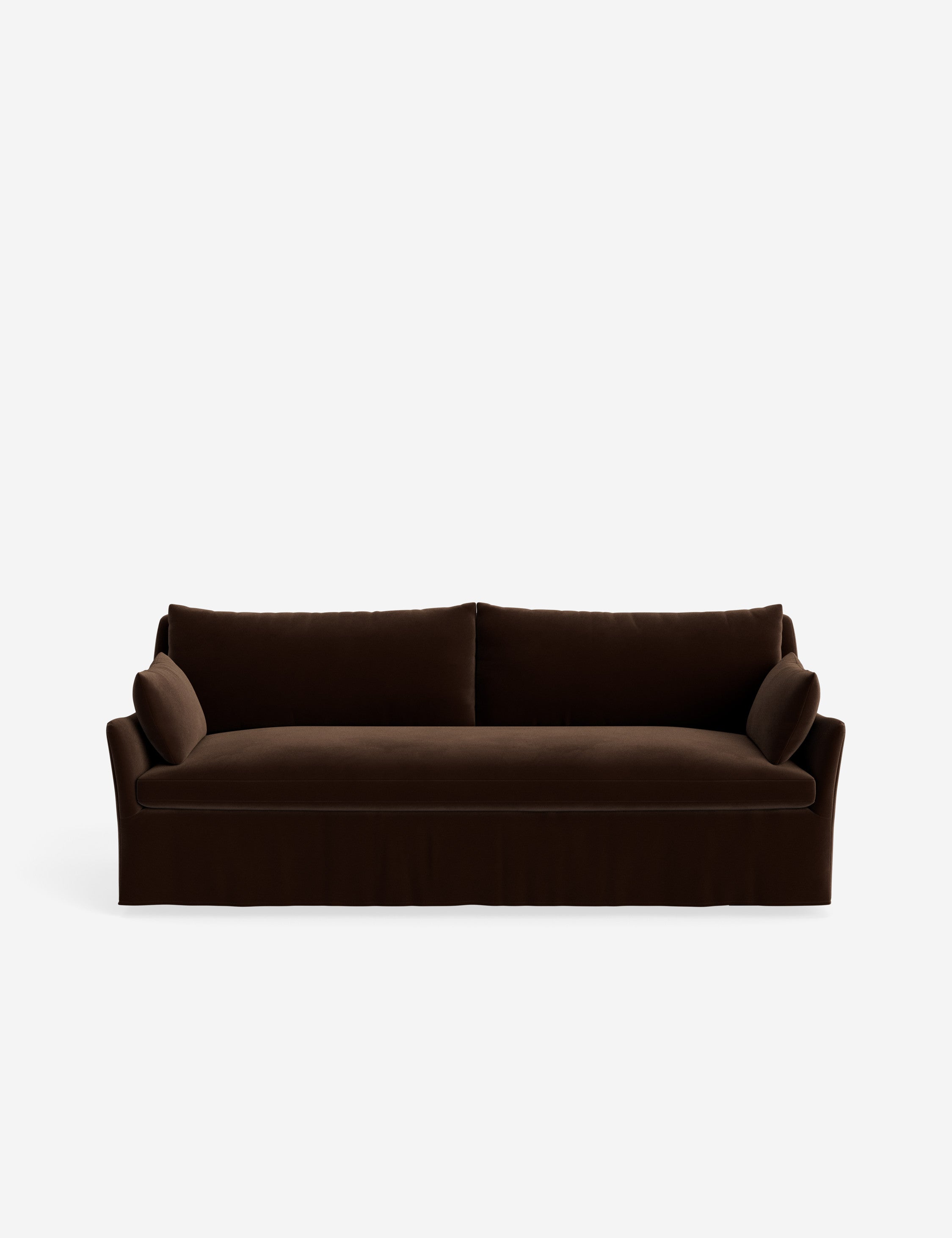 Pavona Slipcover Sofa | Casual Elegant Design, Slope-Arm Style