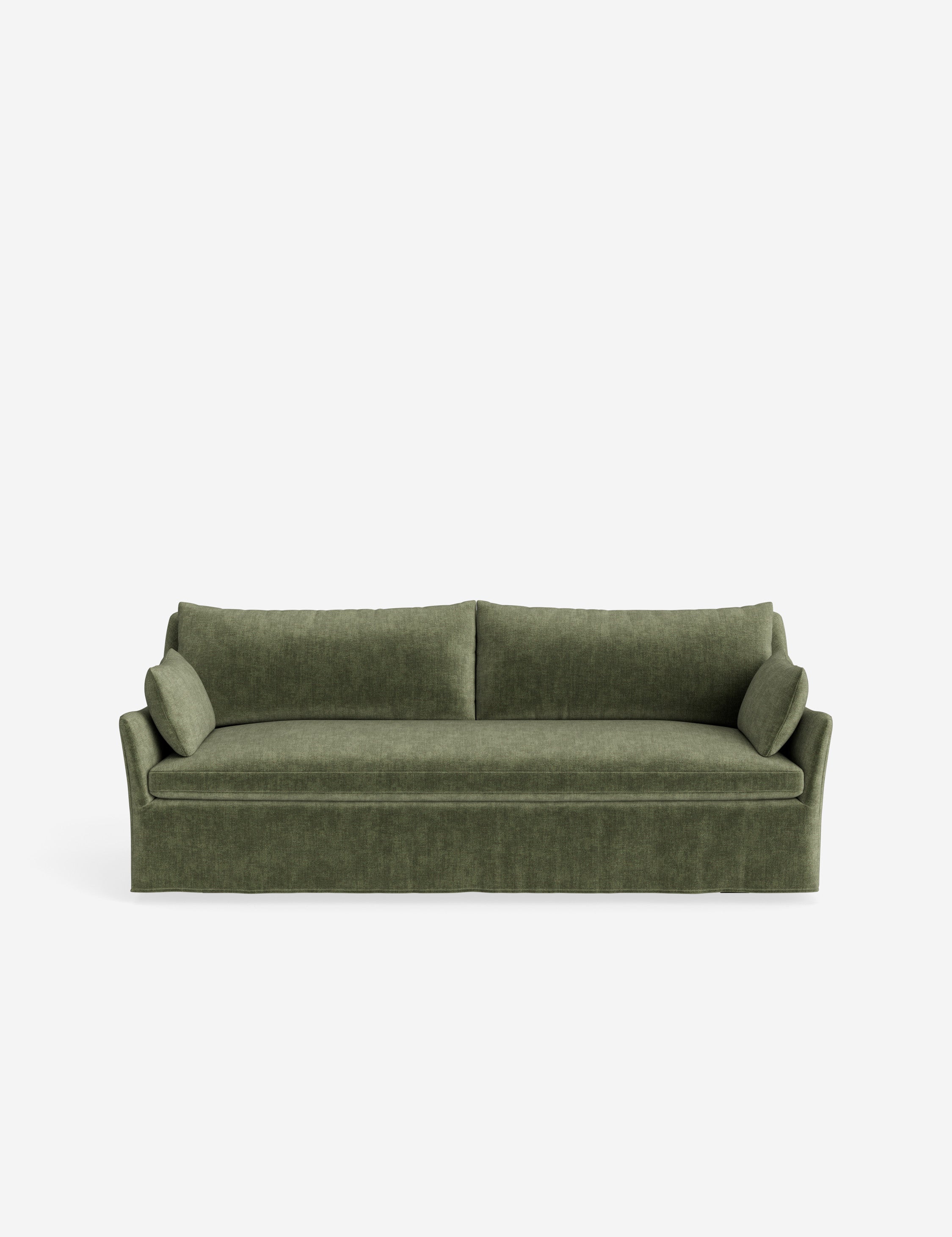 Pavona Slipcover Sofa | Casual Elegant Design, Slope-Arm Style