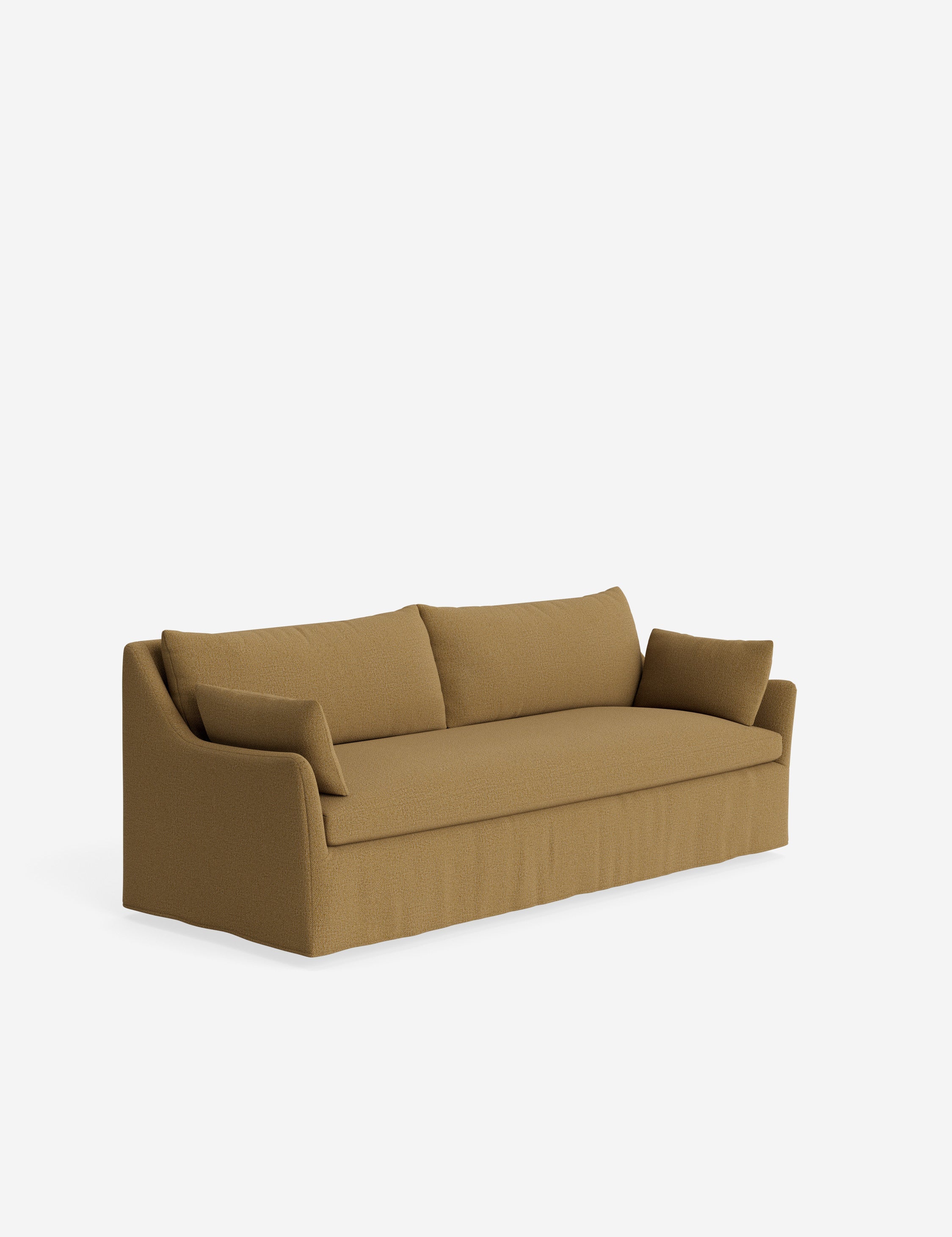 Pavona Slipcover Sofa | Casual Elegant Design, Slope-Arm Style