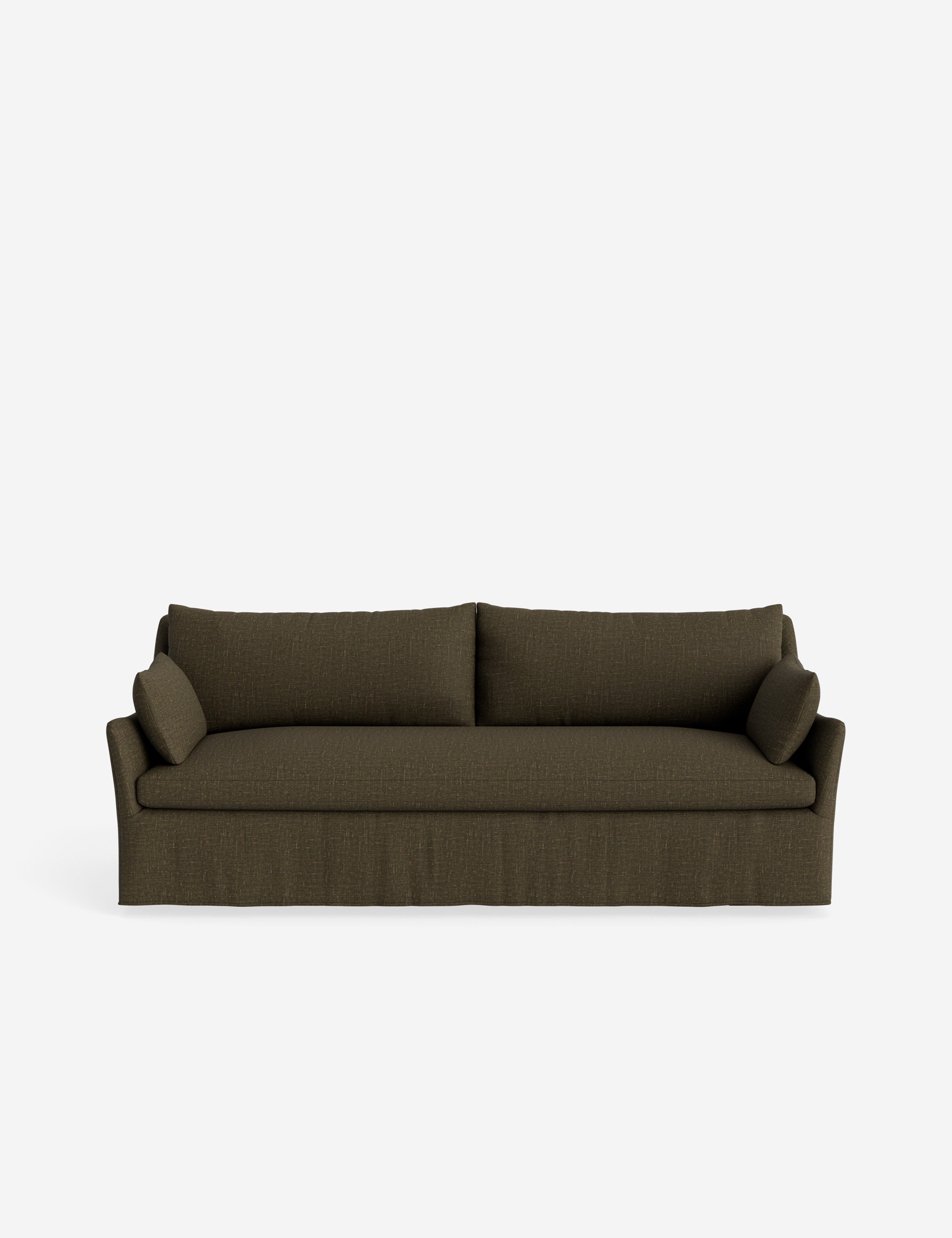 Pavona Slipcover Sofa | Casual Elegant Design, Slope-Arm Style