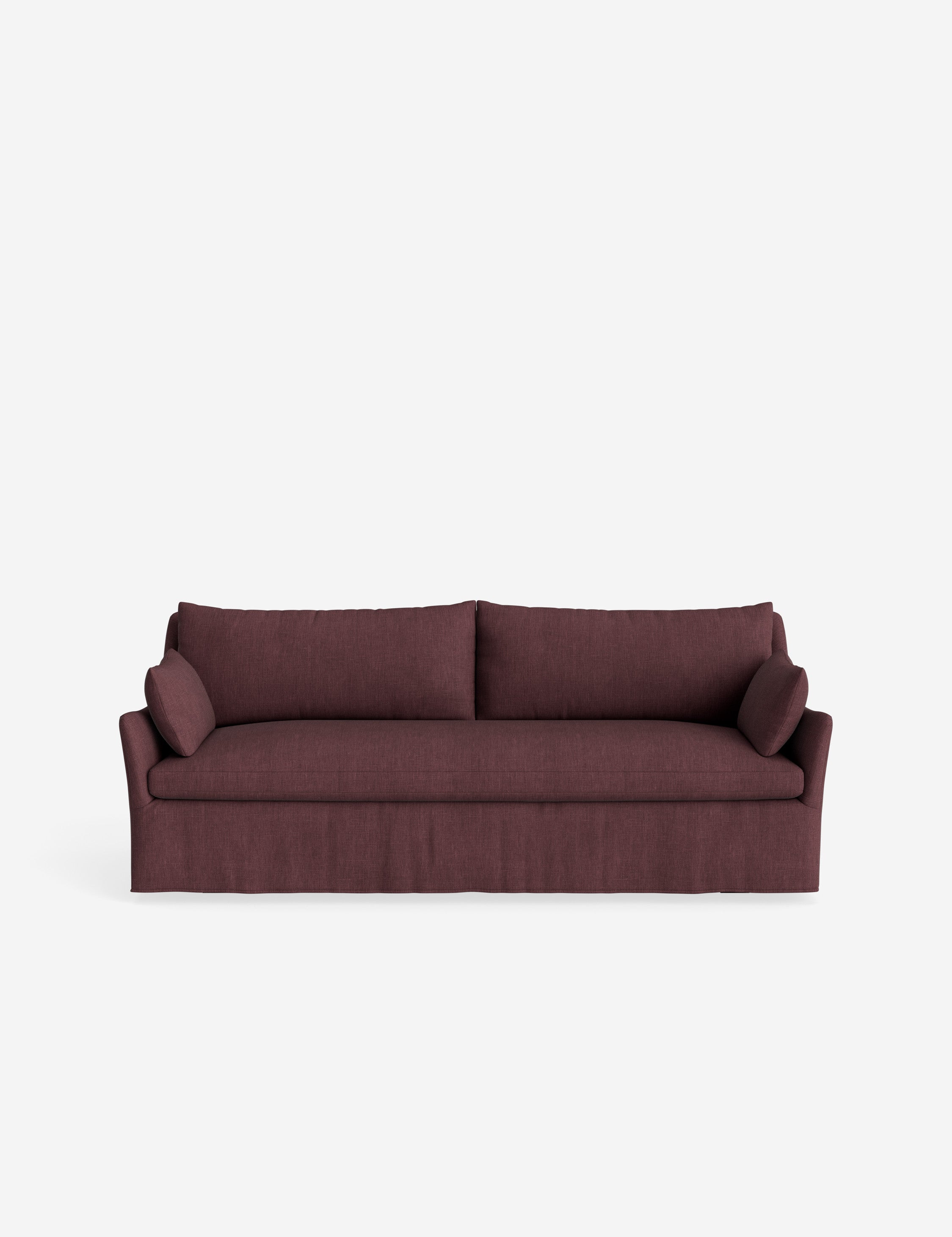 Pavona Slipcover Sofa | Casual Elegant Design, Slope-Arm Style