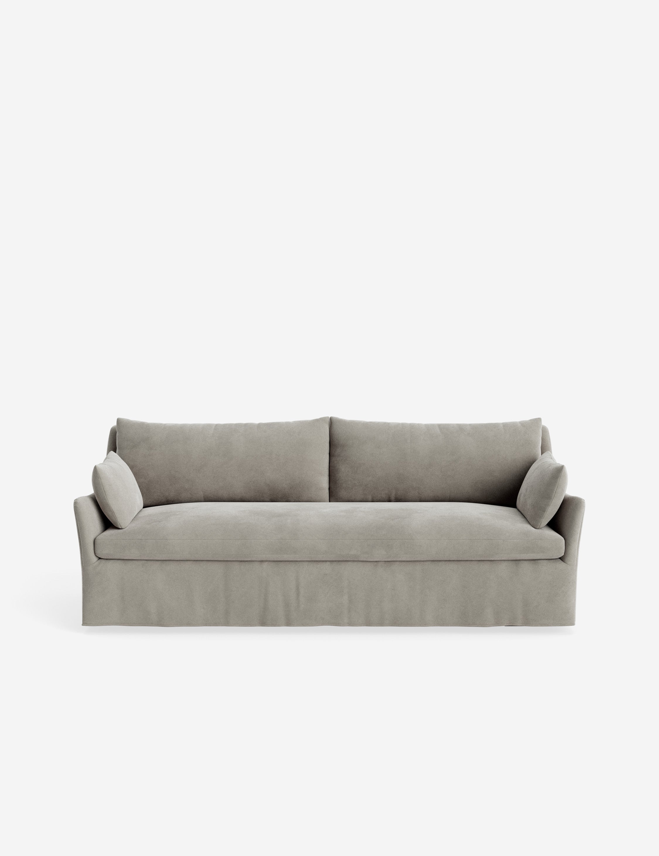 Pavona Slipcover Sofa | Casual Elegant Design, Slope-Arm Style