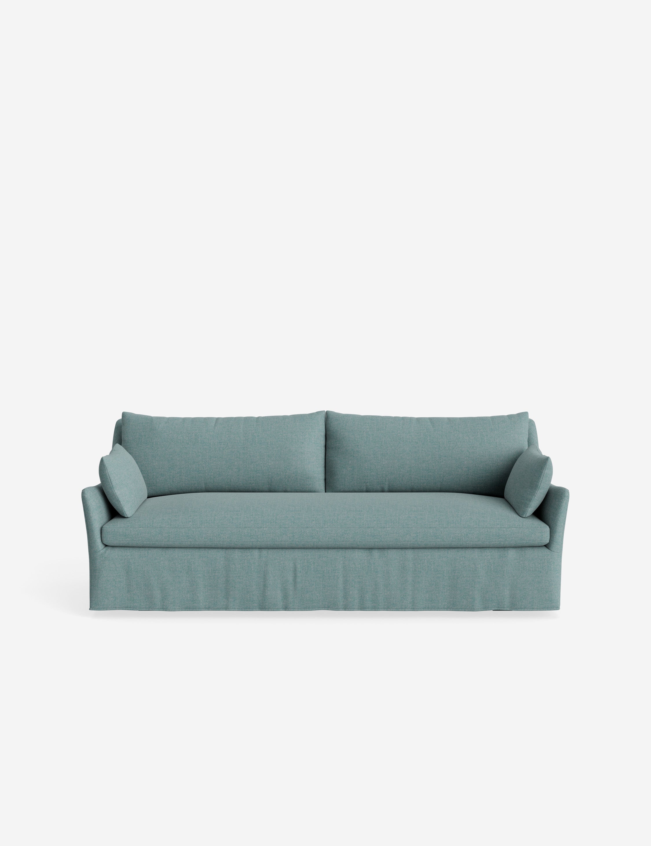 Pavona Slipcover Sofa | Casual Elegant Design, Slope-Arm Style