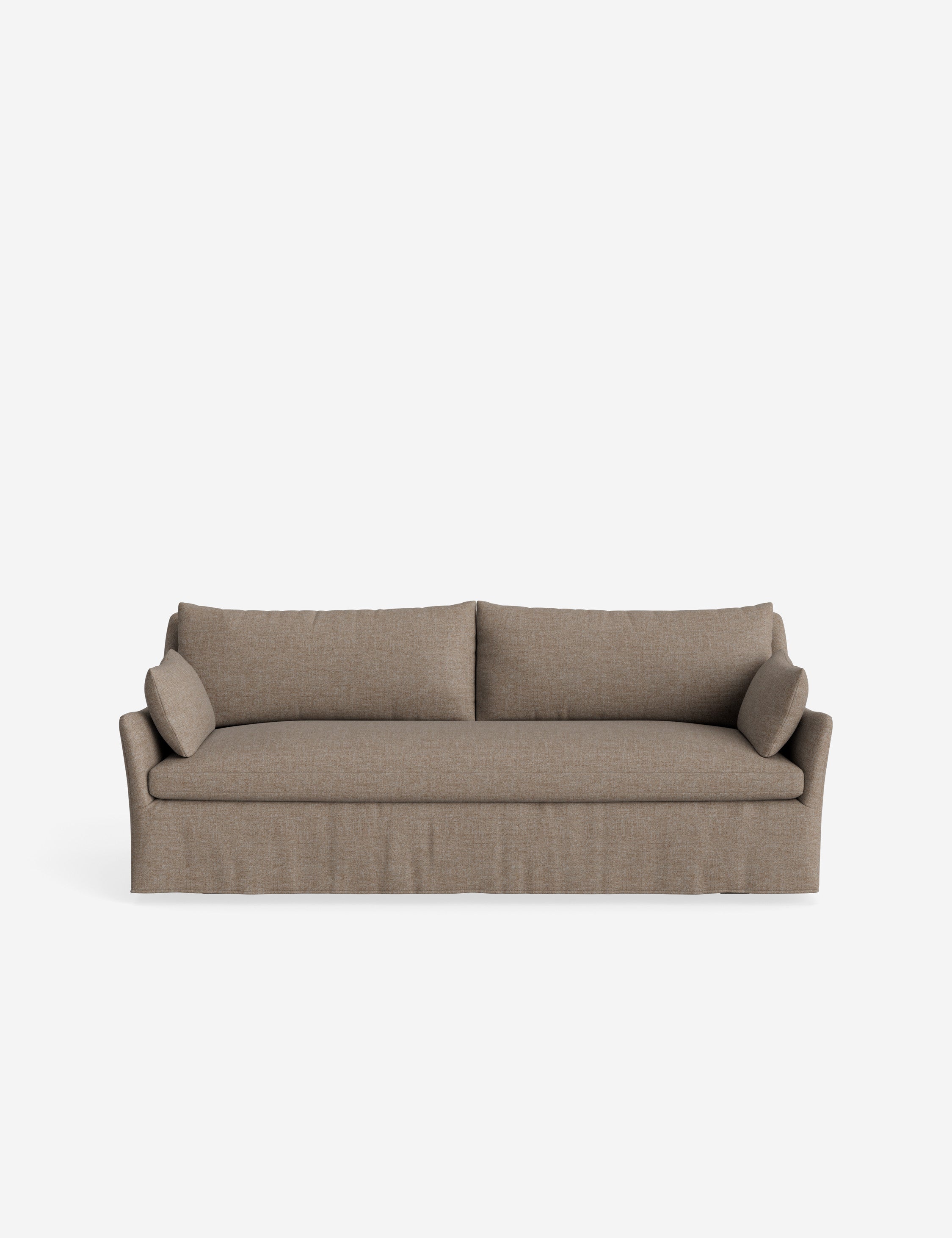 Pavona Slipcover Sofa | Casual Elegant Design, Slope-Arm Style