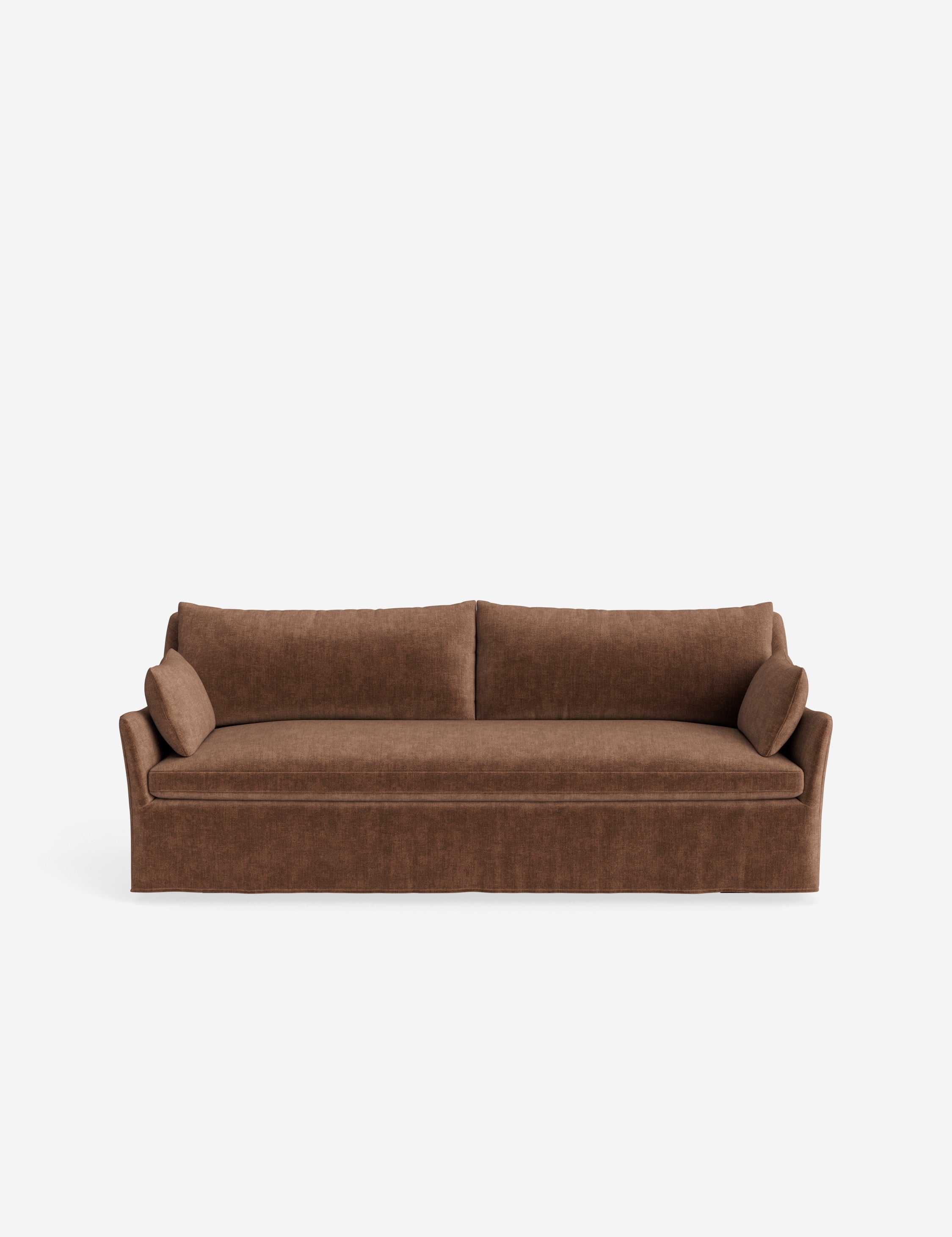Pavona Slipcover Sofa | Casual Elegant Design, Slope-Arm Style