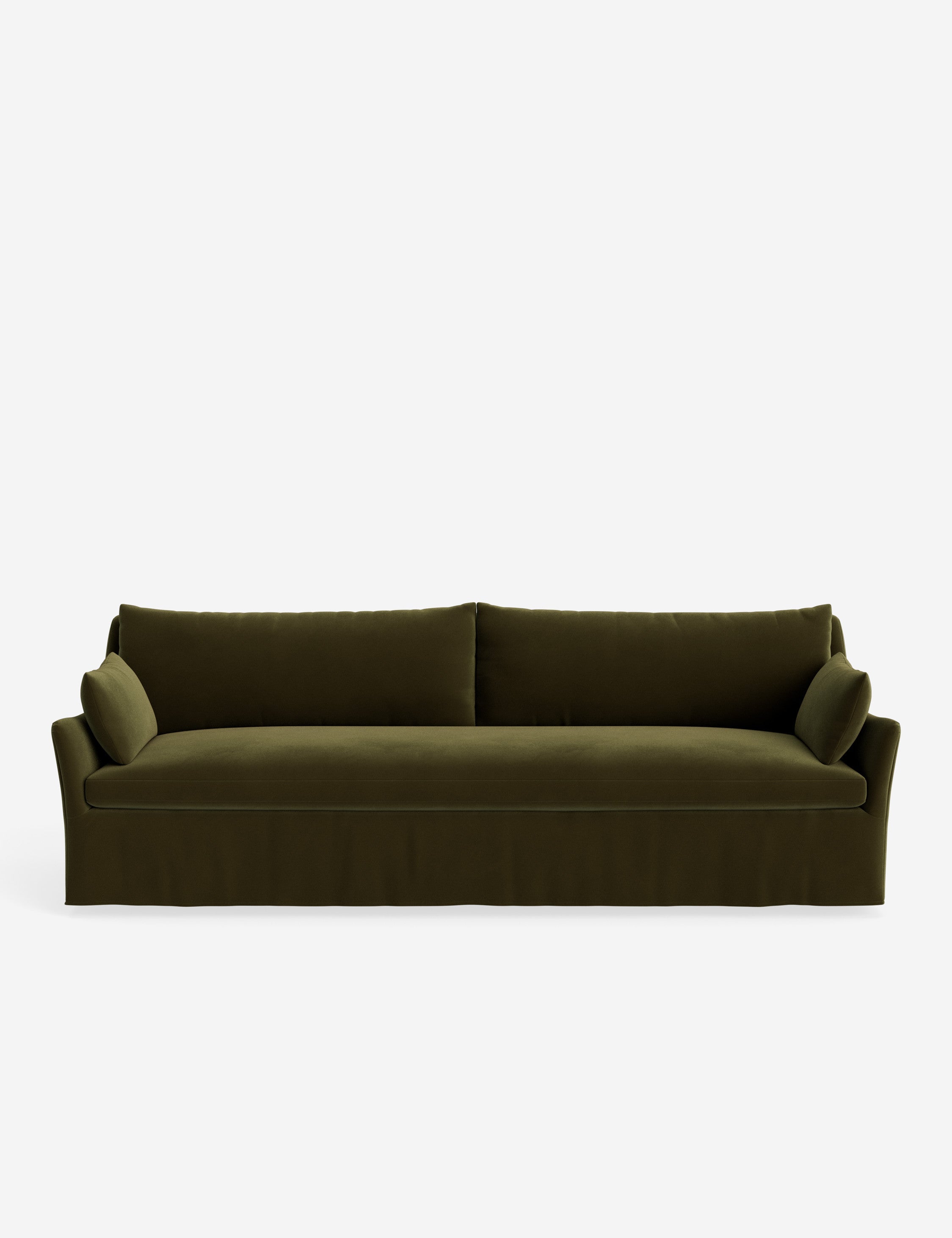 Pavona Slipcover Sofa | Casual Elegant Design, Slope-Arm Style