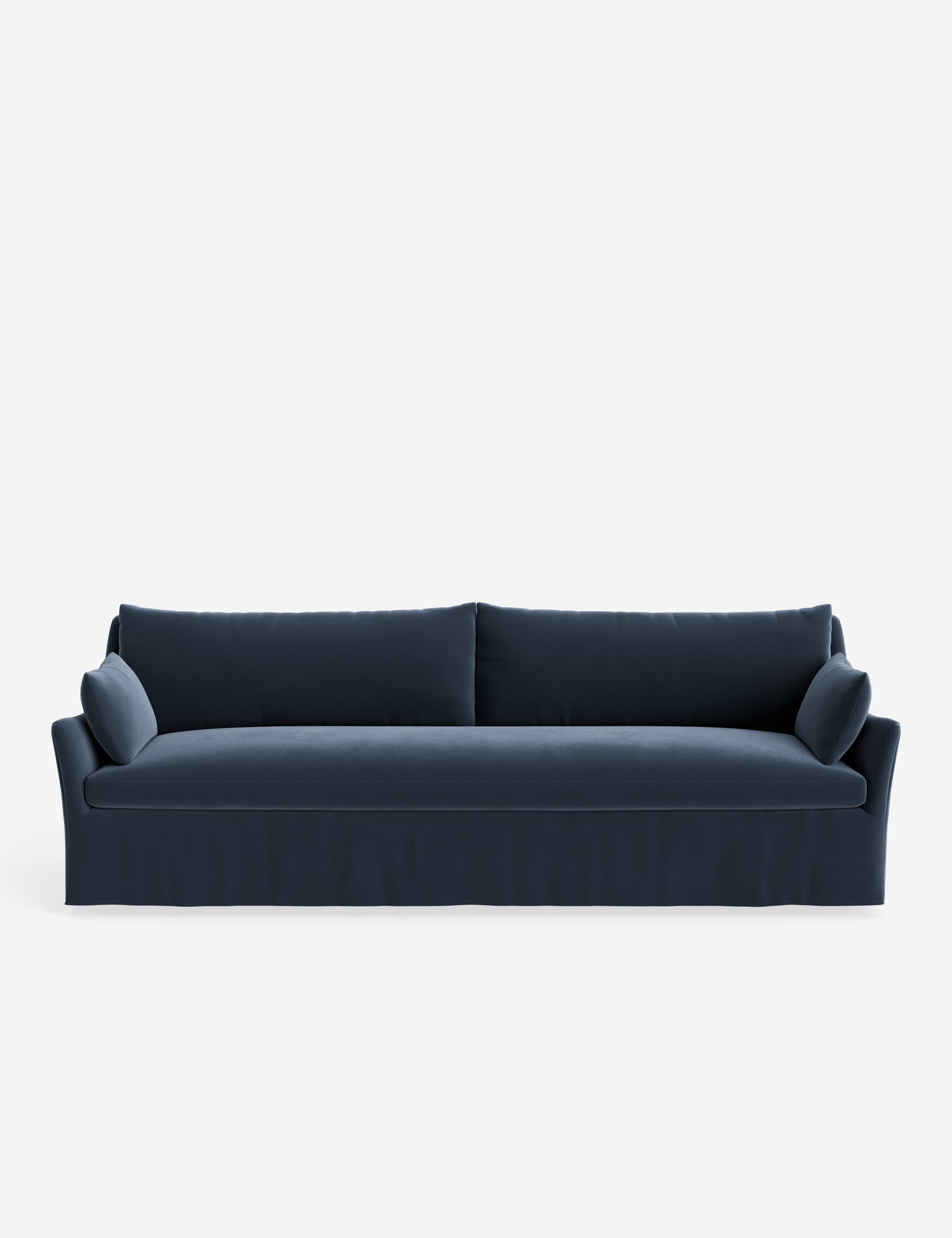 Pavona Slipcover Sofa | Casual Elegant Design, Slope-Arm Style