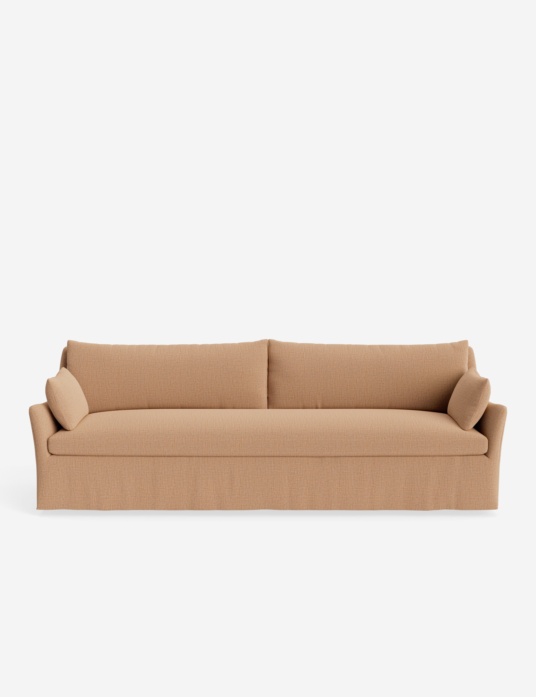 Pavona Slipcover Sofa | Casual Elegant Design, Slope-Arm Style