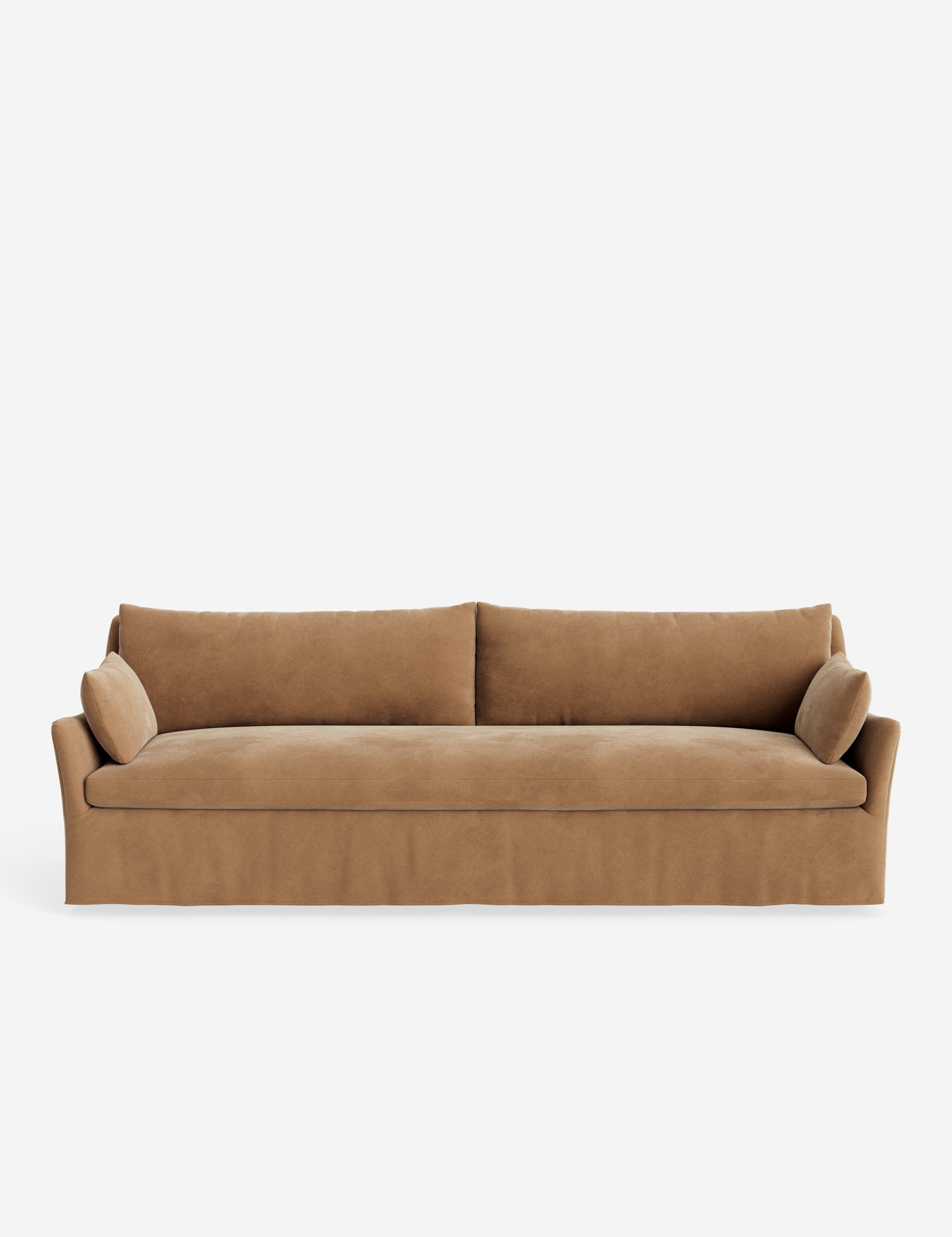 Pavona Slipcover Sofa | Casual Elegant Design, Slope-Arm Style