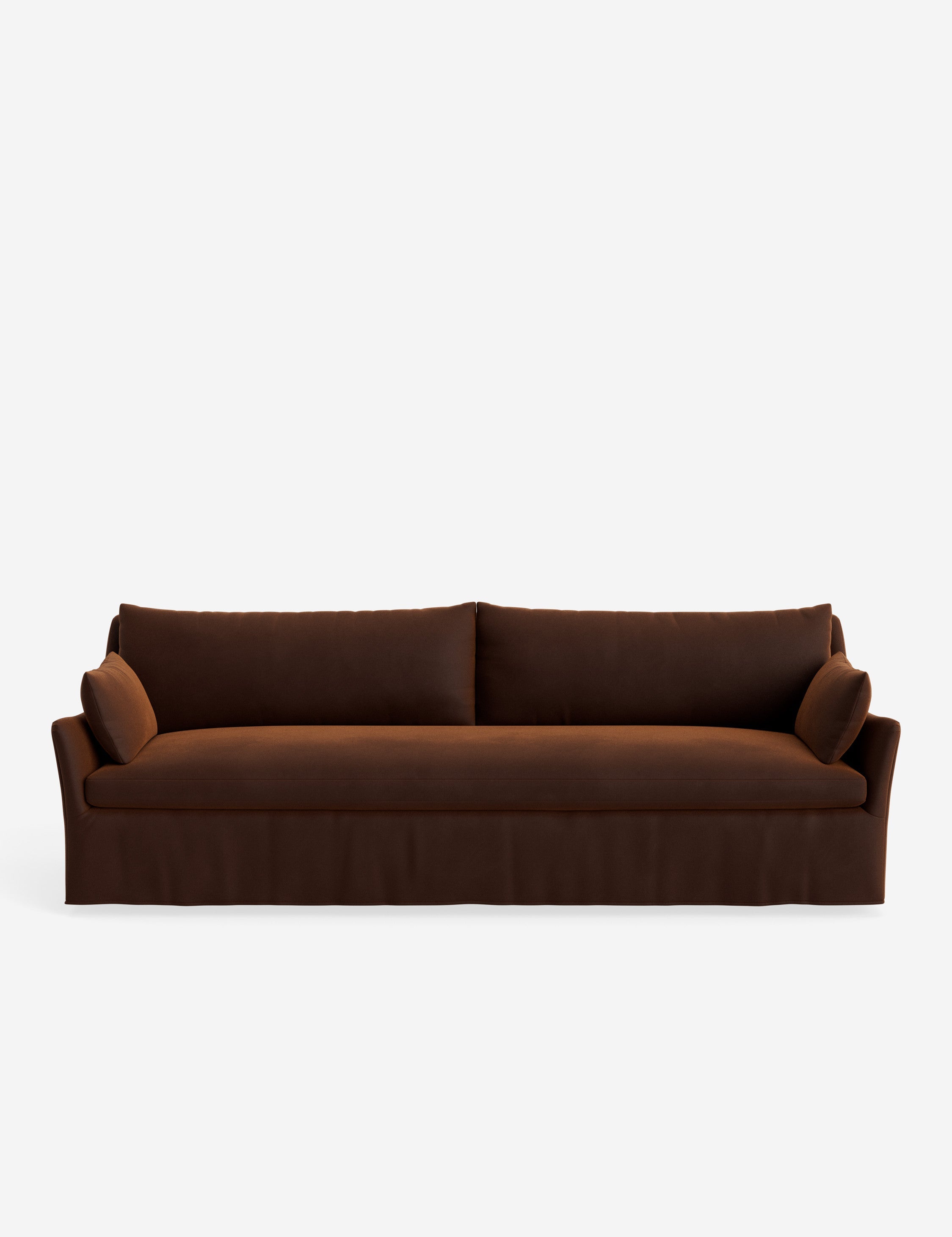 Pavona Slipcover Sofa | Casual Elegant Design, Slope-Arm Style