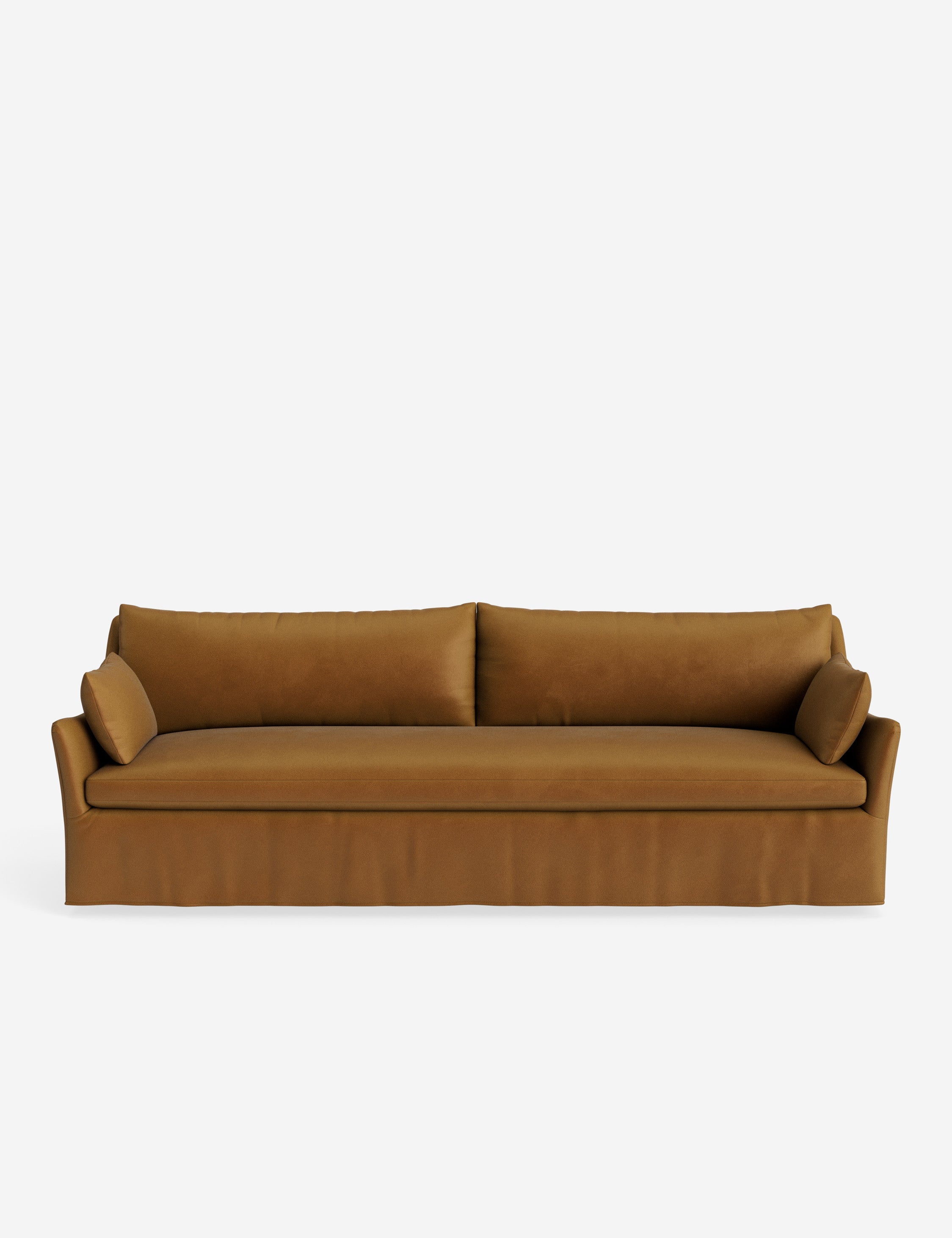 Pavona Slipcover Sofa | Casual Elegant Design, Slope-Arm Style