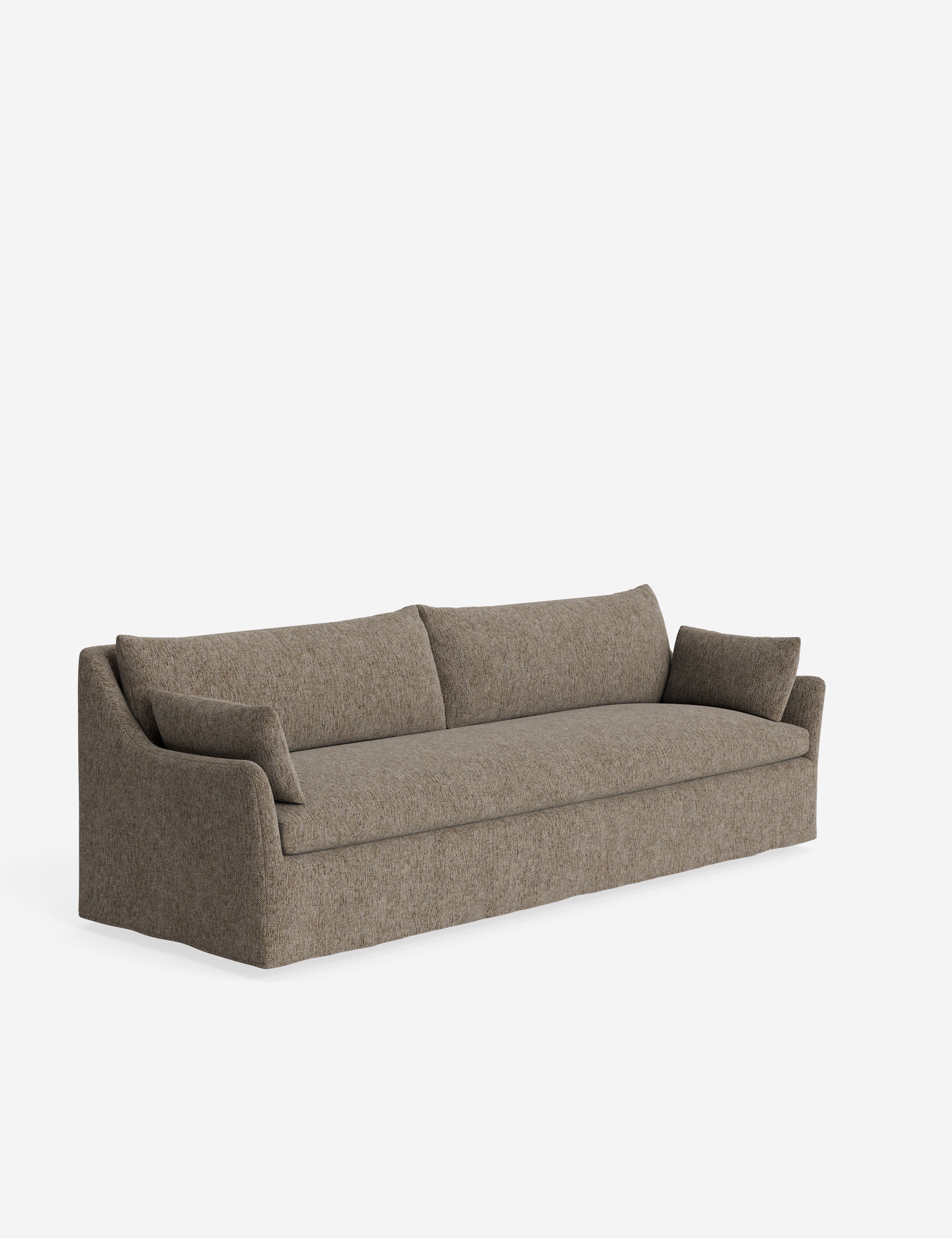 Pavona Slipcover Sofa | Casual Elegant Design, Slope-Arm Style