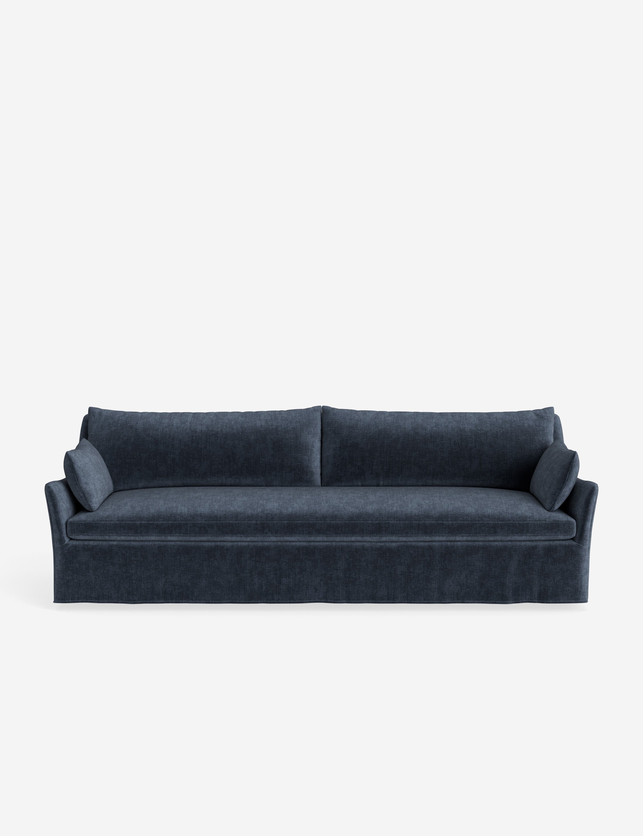 Pavona Slipcover Sofa | Casual Elegant Design, Slope-Arm Style