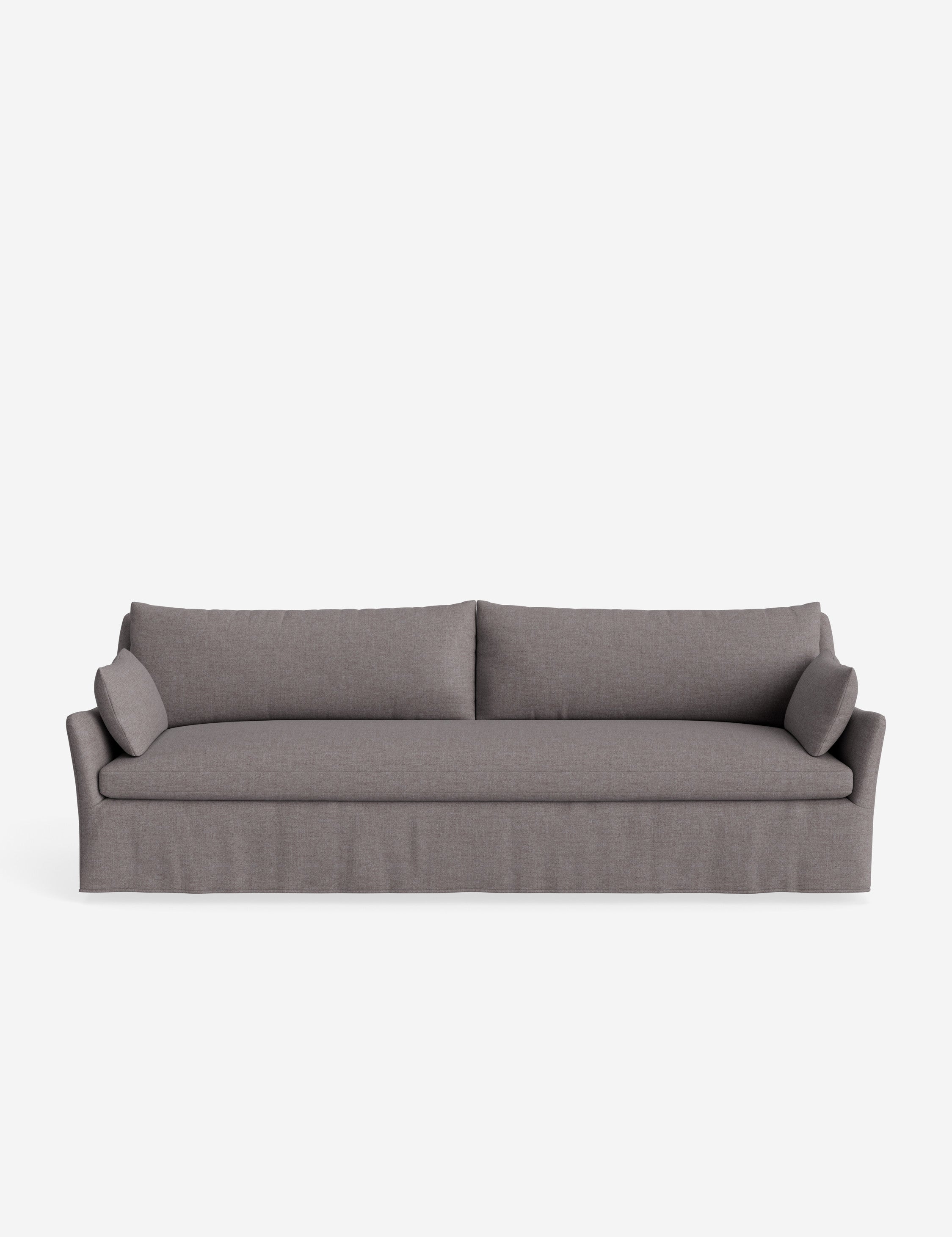 Pavona Slipcover Sofa | Casual Elegant Design, Slope-Arm Style
