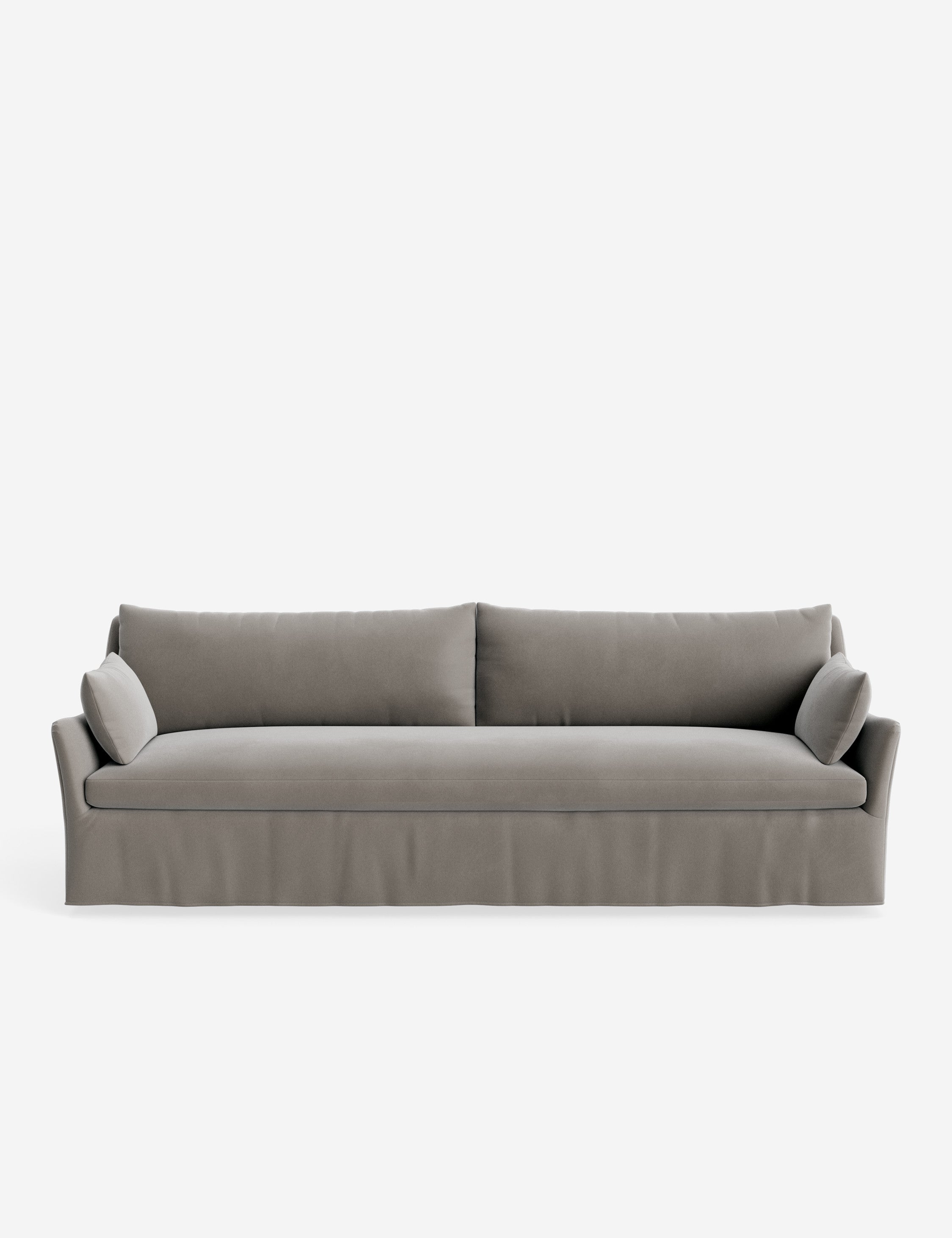 Pavona Slipcover Sofa | Casual Elegant Design, Slope-Arm Style