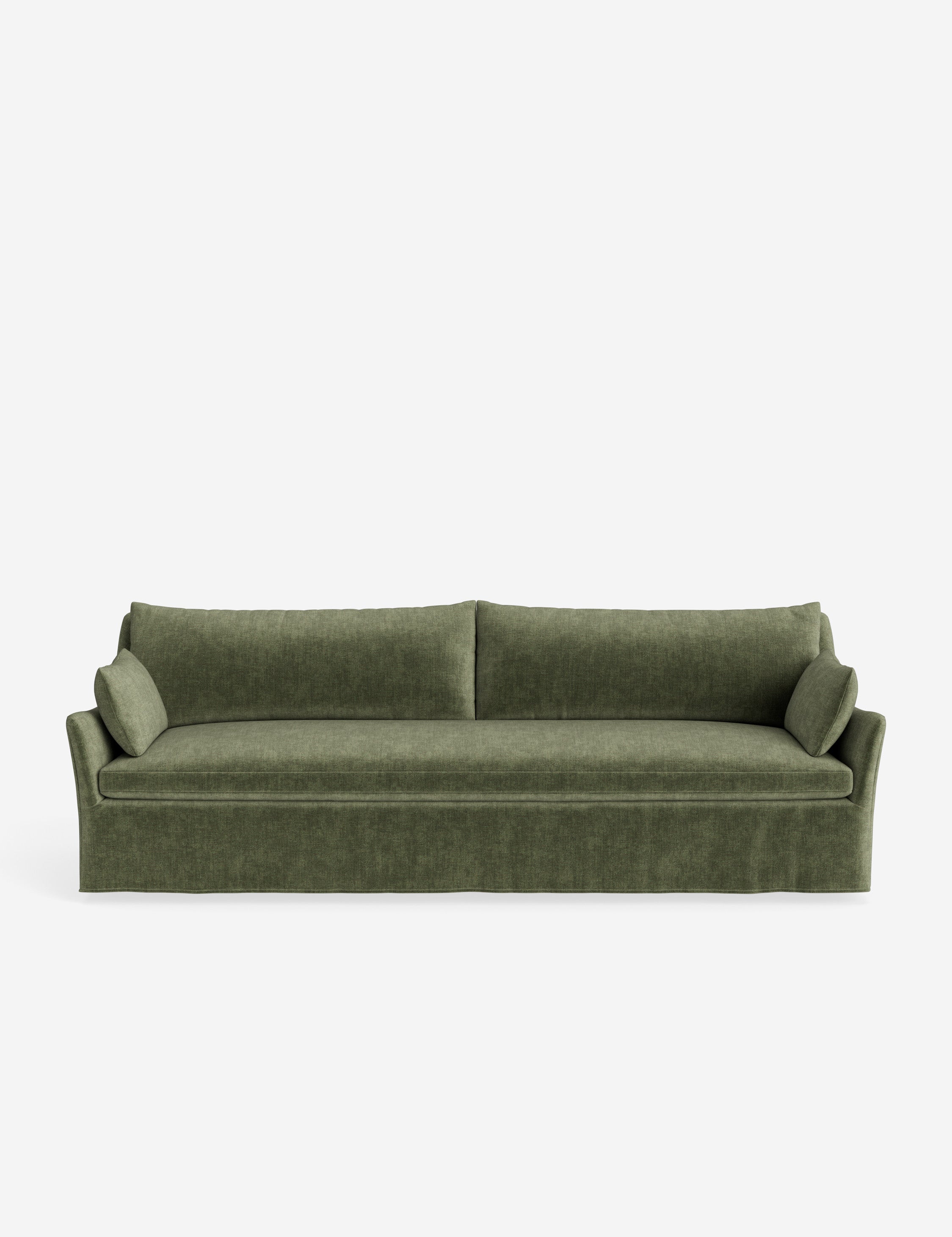 Pavona Slipcover Sofa | Casual Elegant Design, Slope-Arm Style